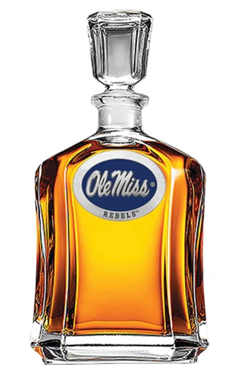 Ole Miss Capitol Decanter