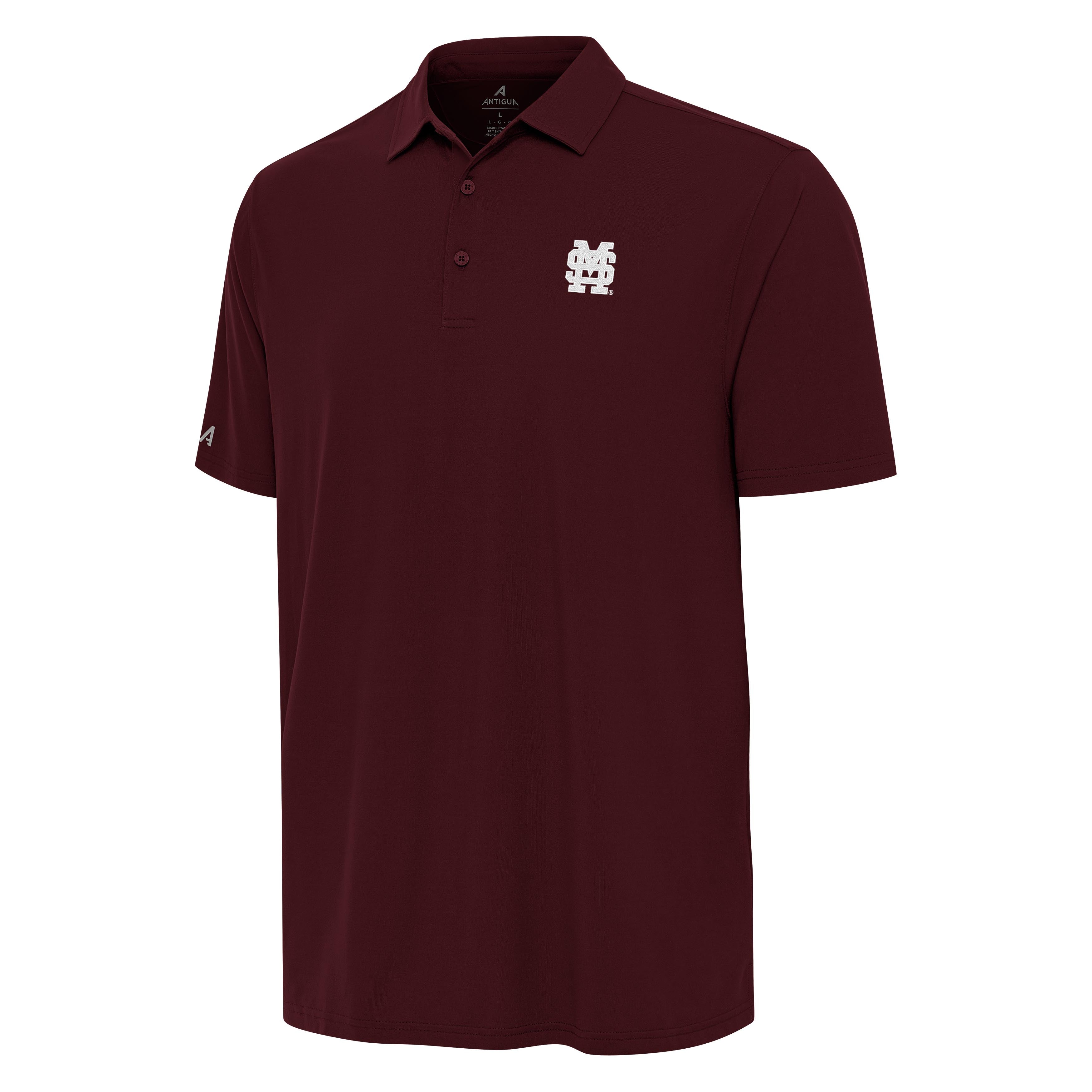 Antigua Mississippi State Era Polo with M over S