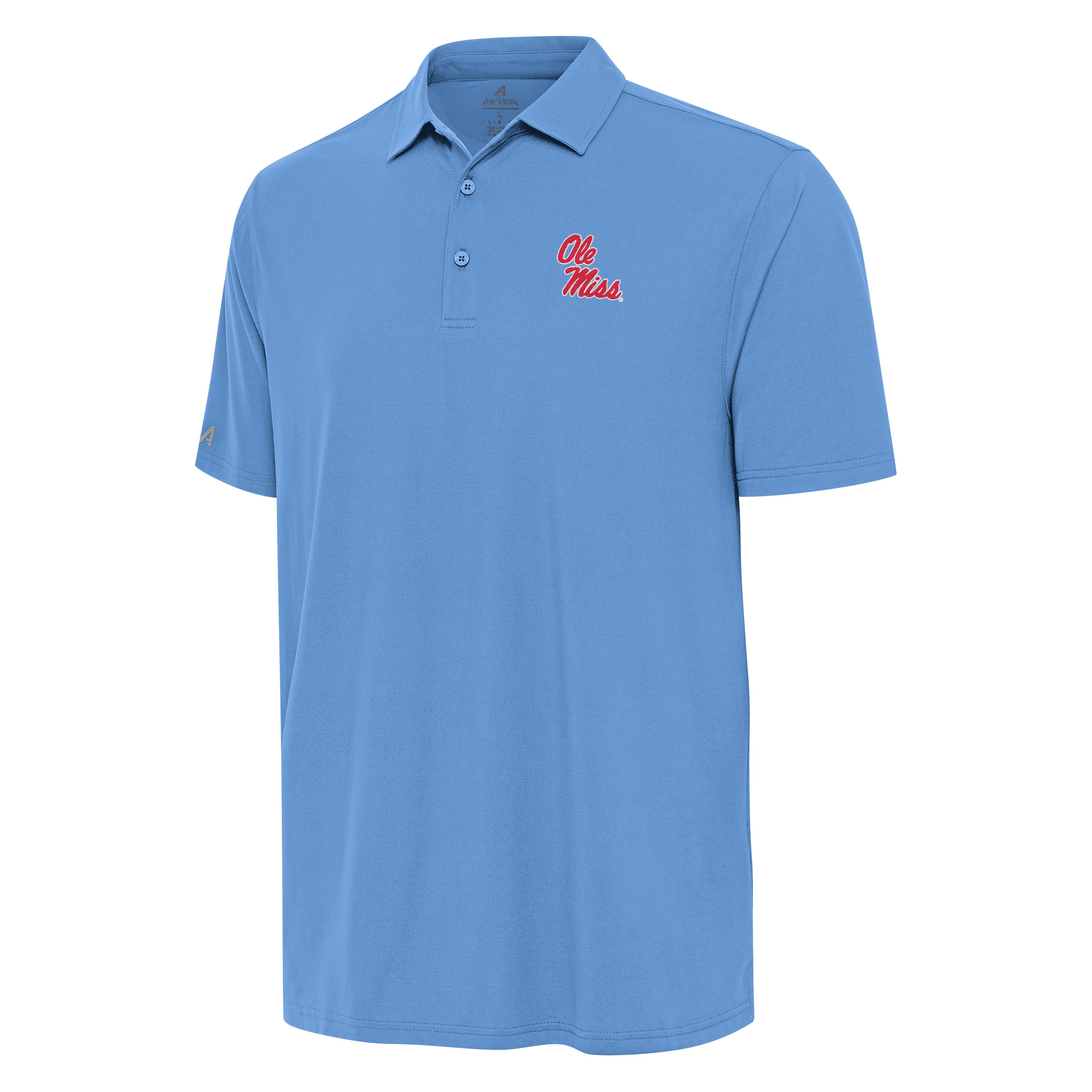 ole miss powder blue nike polo