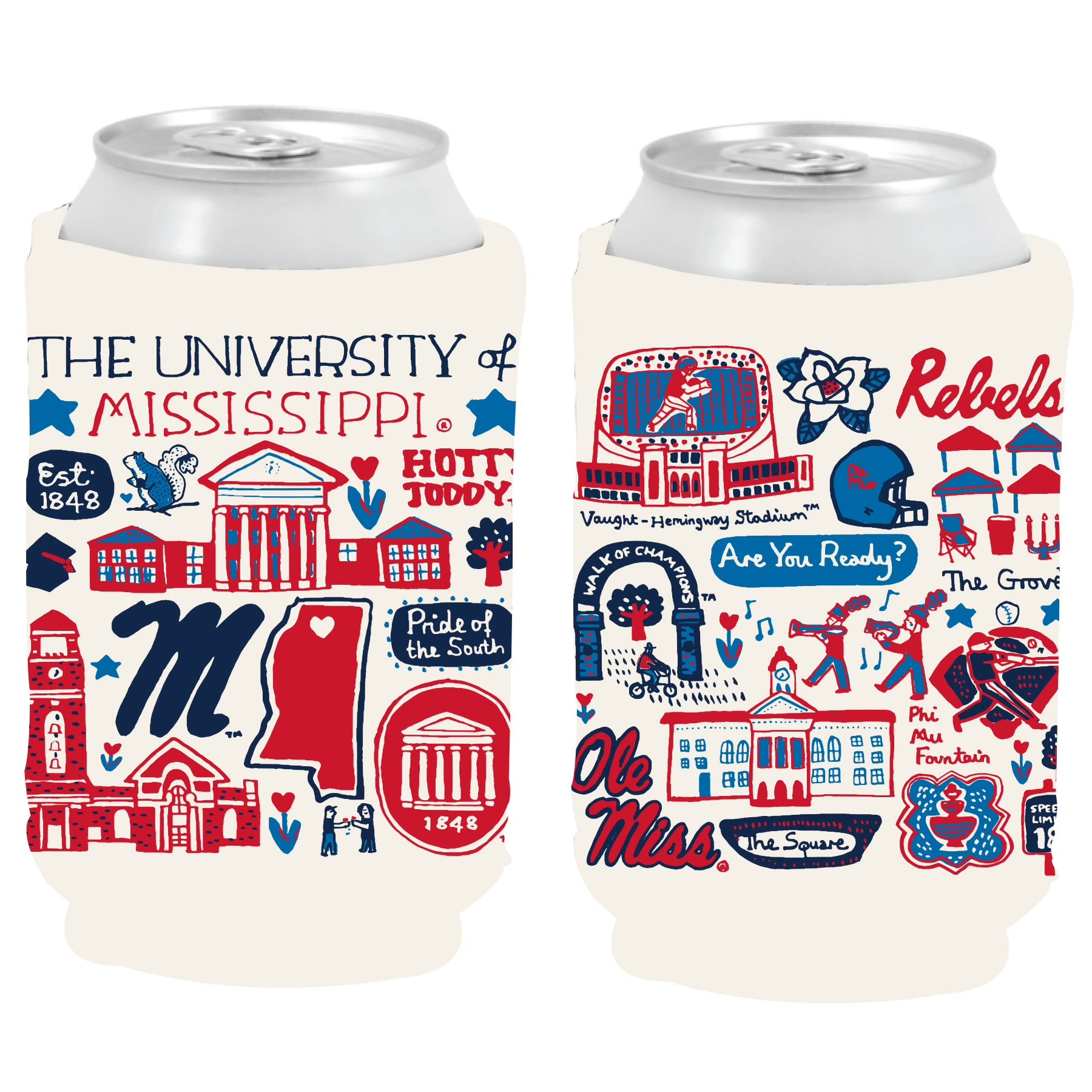 Julia Gash Ole Miss Can Cooler