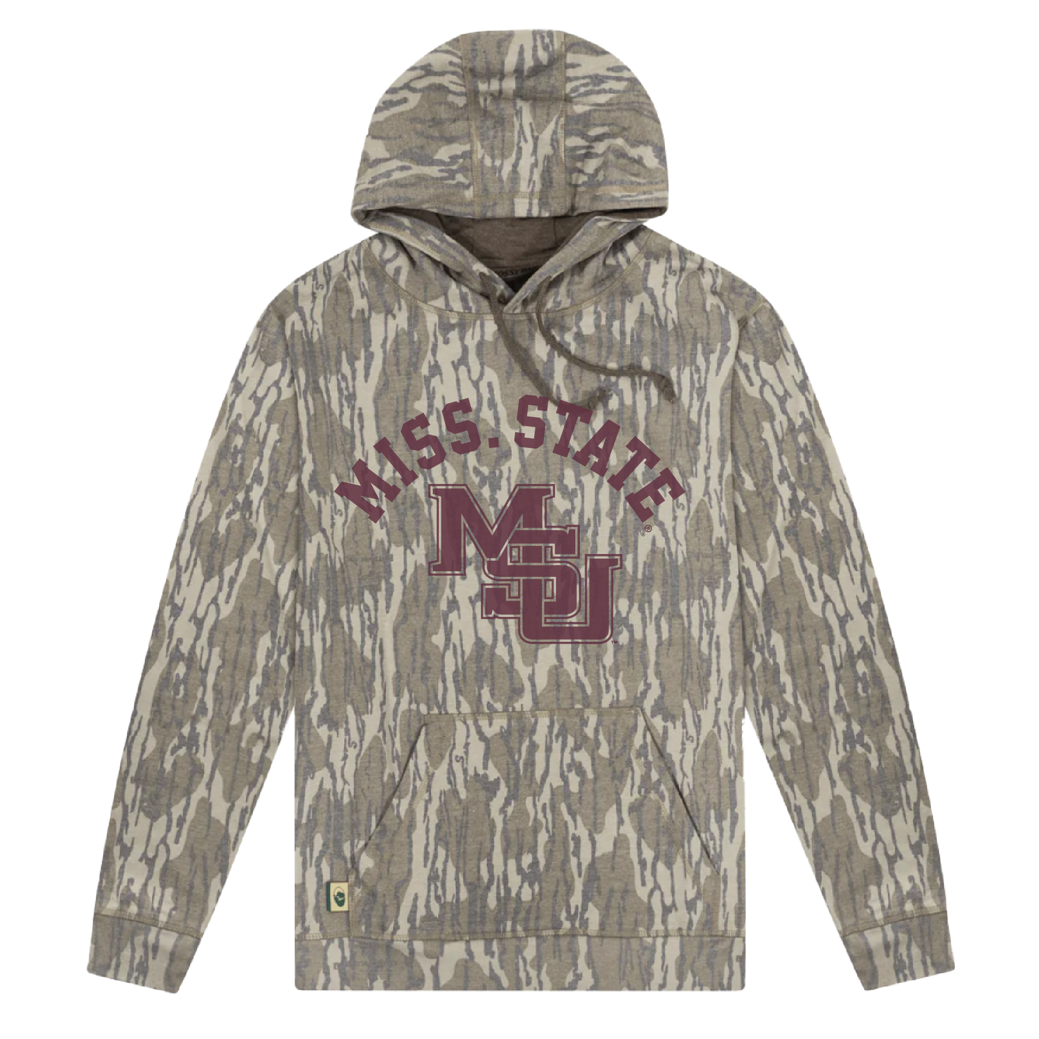 Mississippi State Mossy Oak Hoodie with Interlocking MSU