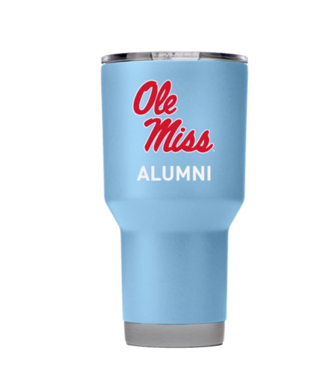 Ole Miss 30oz Light Blue Tumbler Alumni