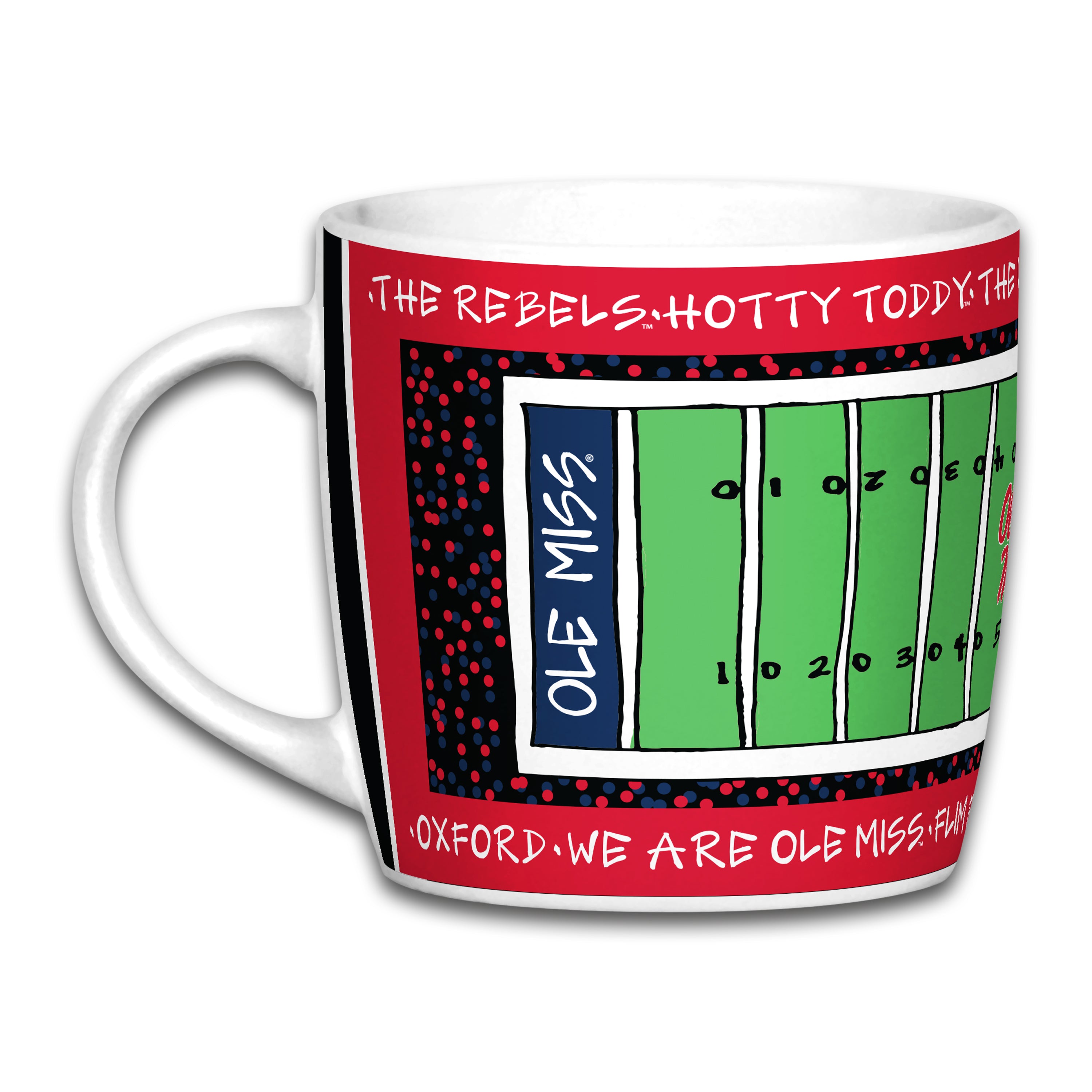 Magnolia Lane Ole Miss Stadium Mug