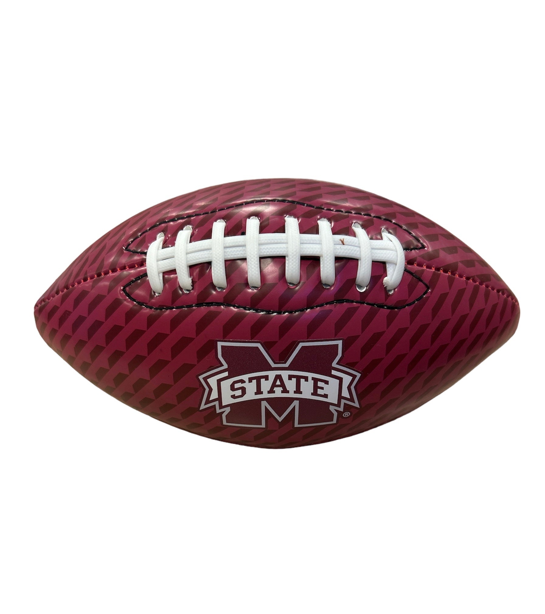 Maroon Mini M State Football