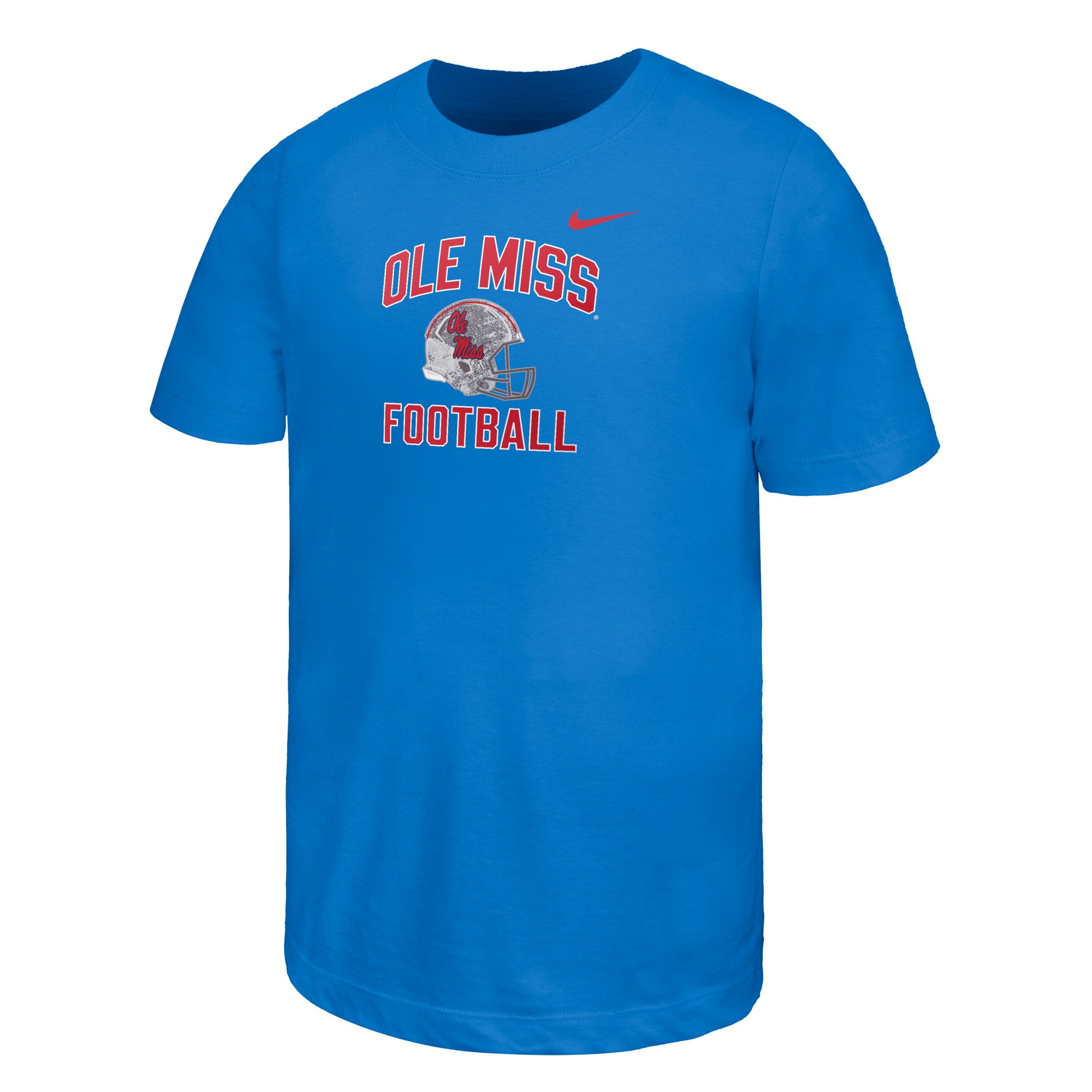 Nike Italy Blue Youth Ole Miss Football Realtree T-Shirt