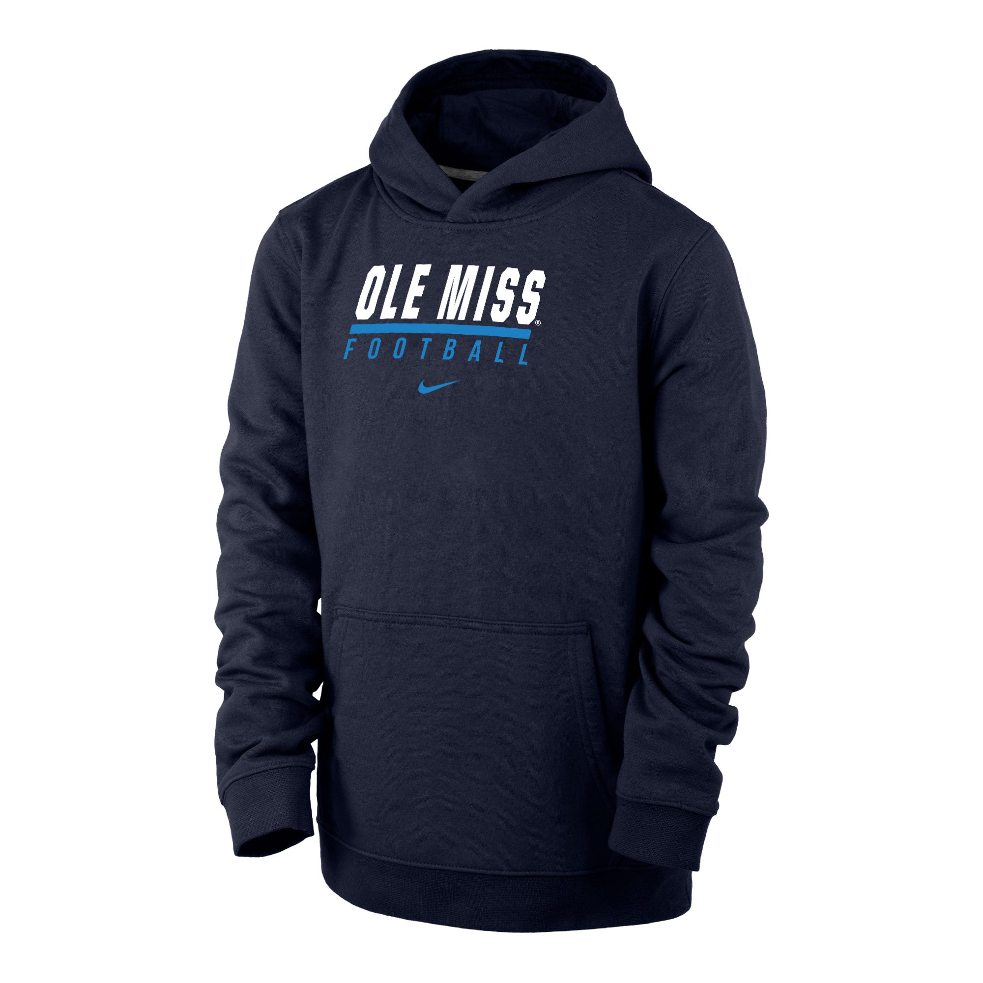 Nike boys club fleece PO hoodie- navy