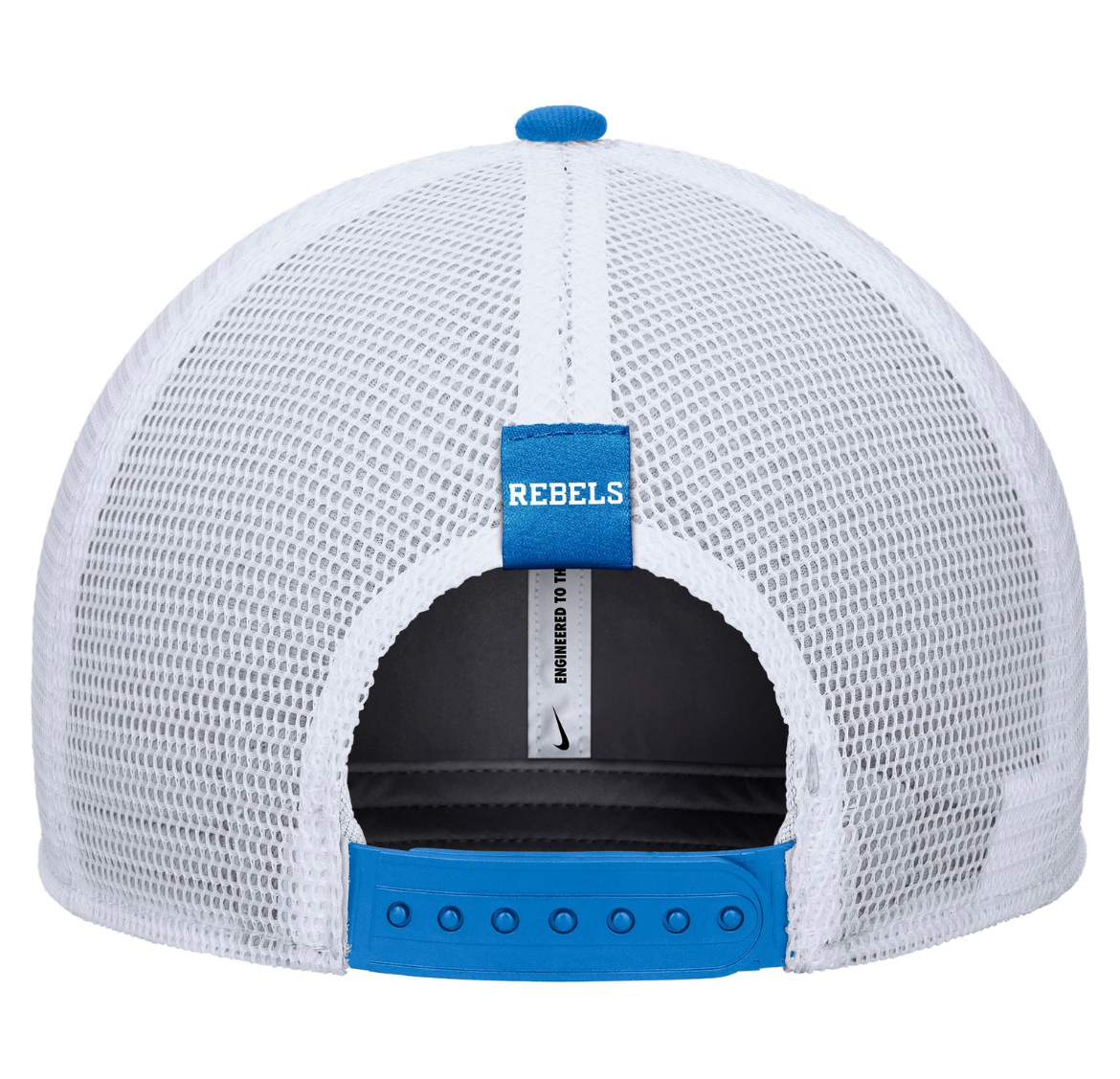 Nike Ole Miss Pro Flat Bill Mesh Back SnapBack Cap