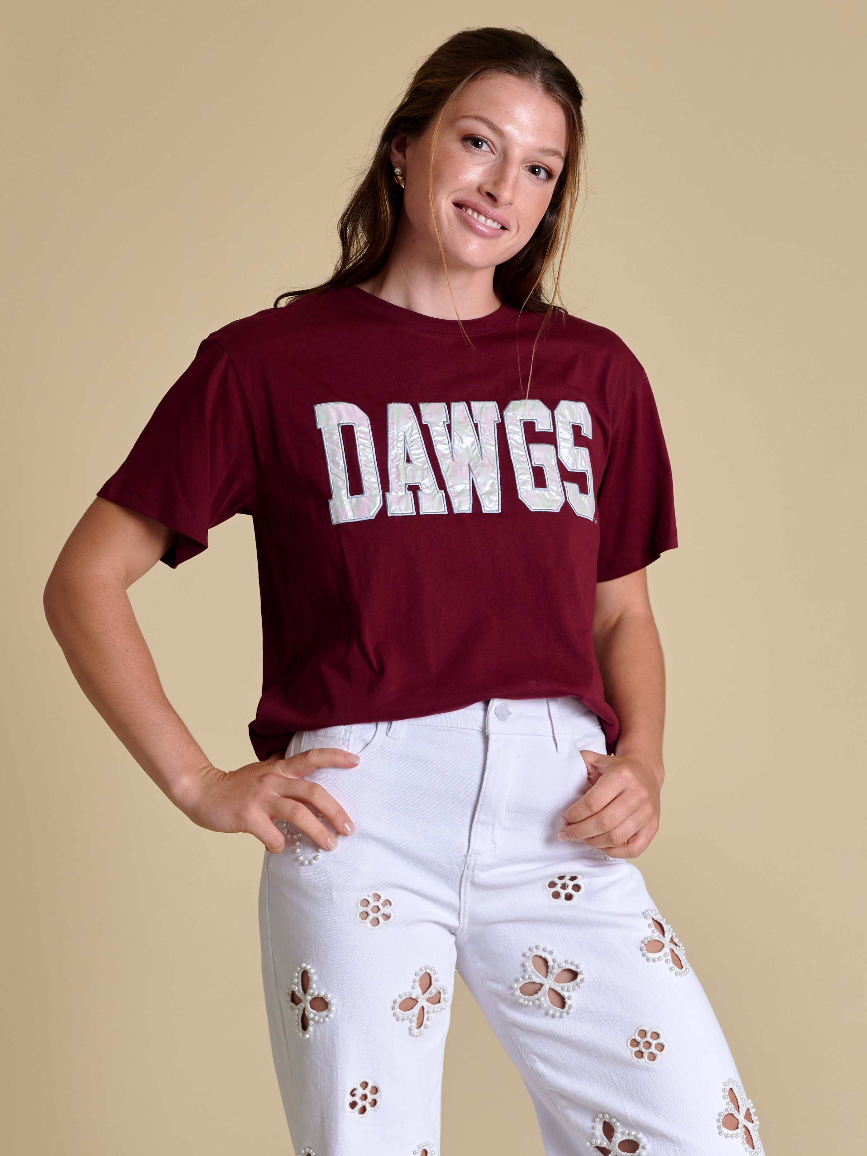 Stewart Simmons State Varsity Boyfriend Tee