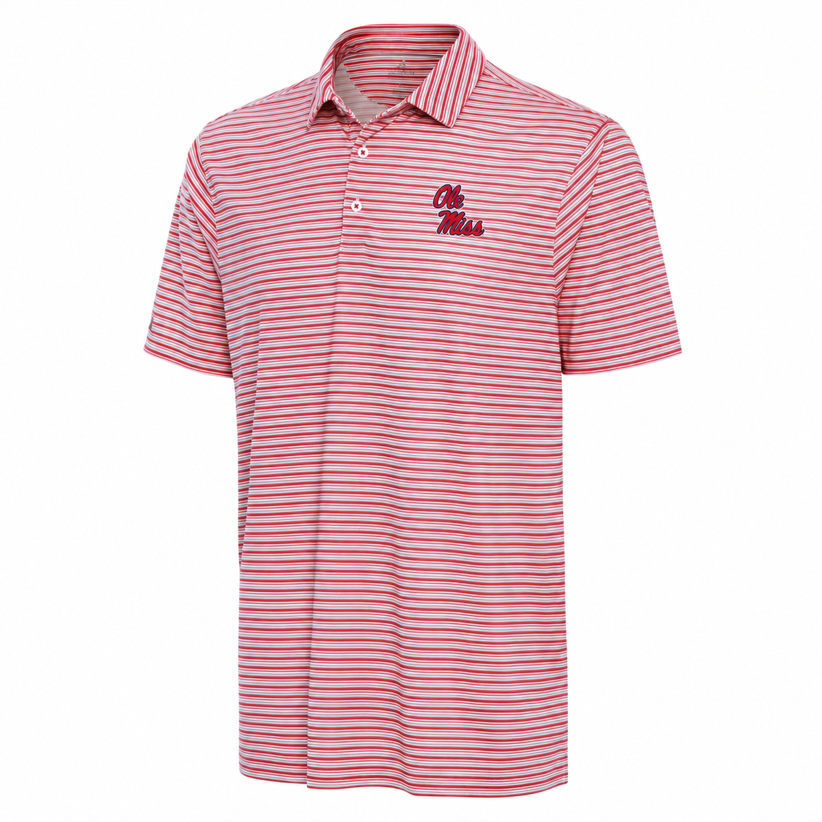 Ole Miss Streamline Red Polo