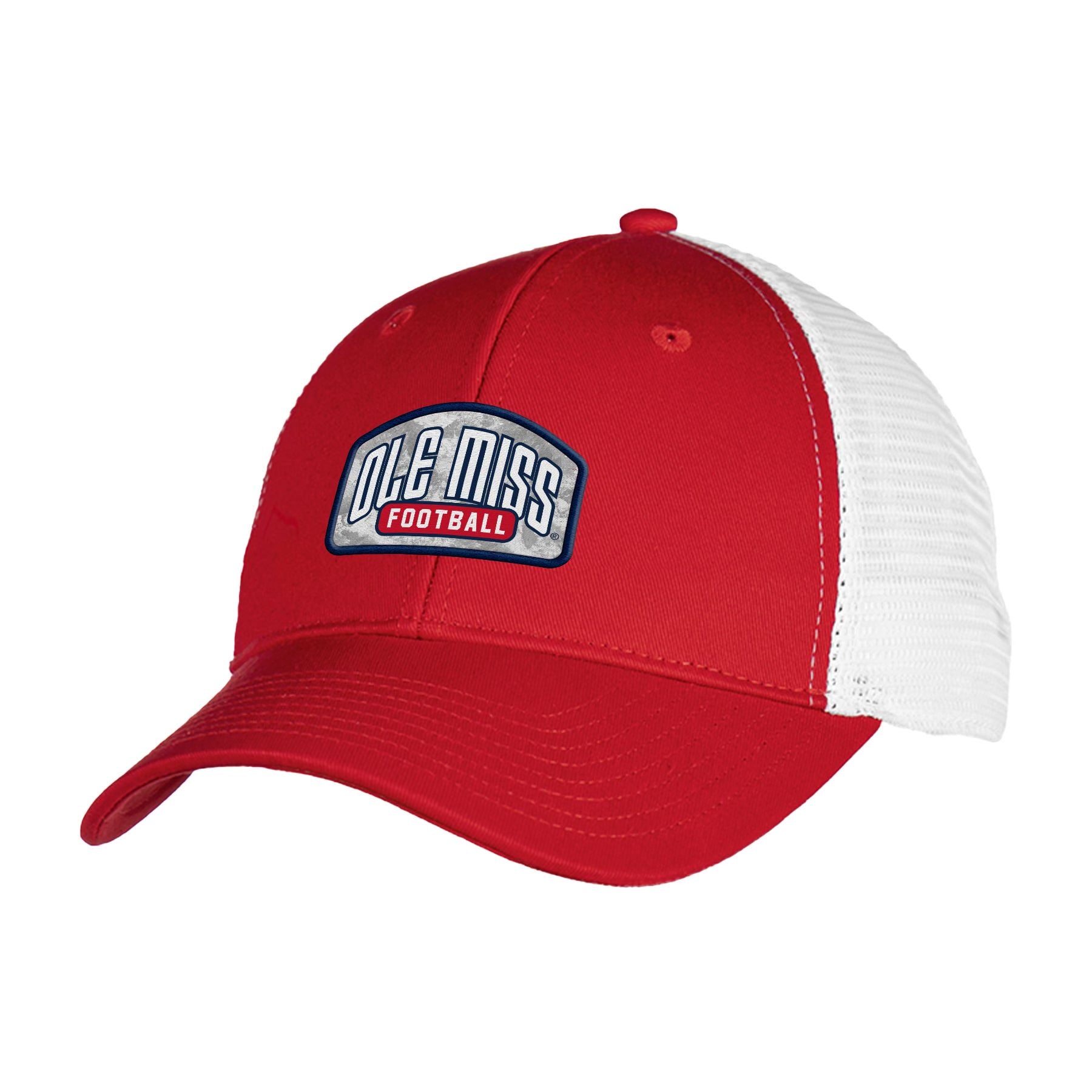 Red Ole Miss Realtree Trucker Cap