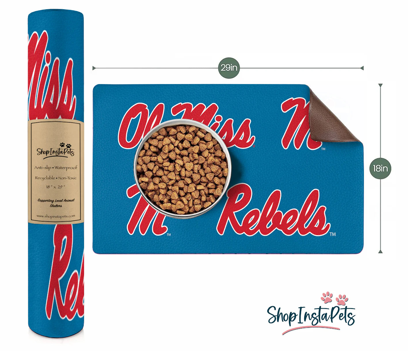 Ole Miss Dog Placemat