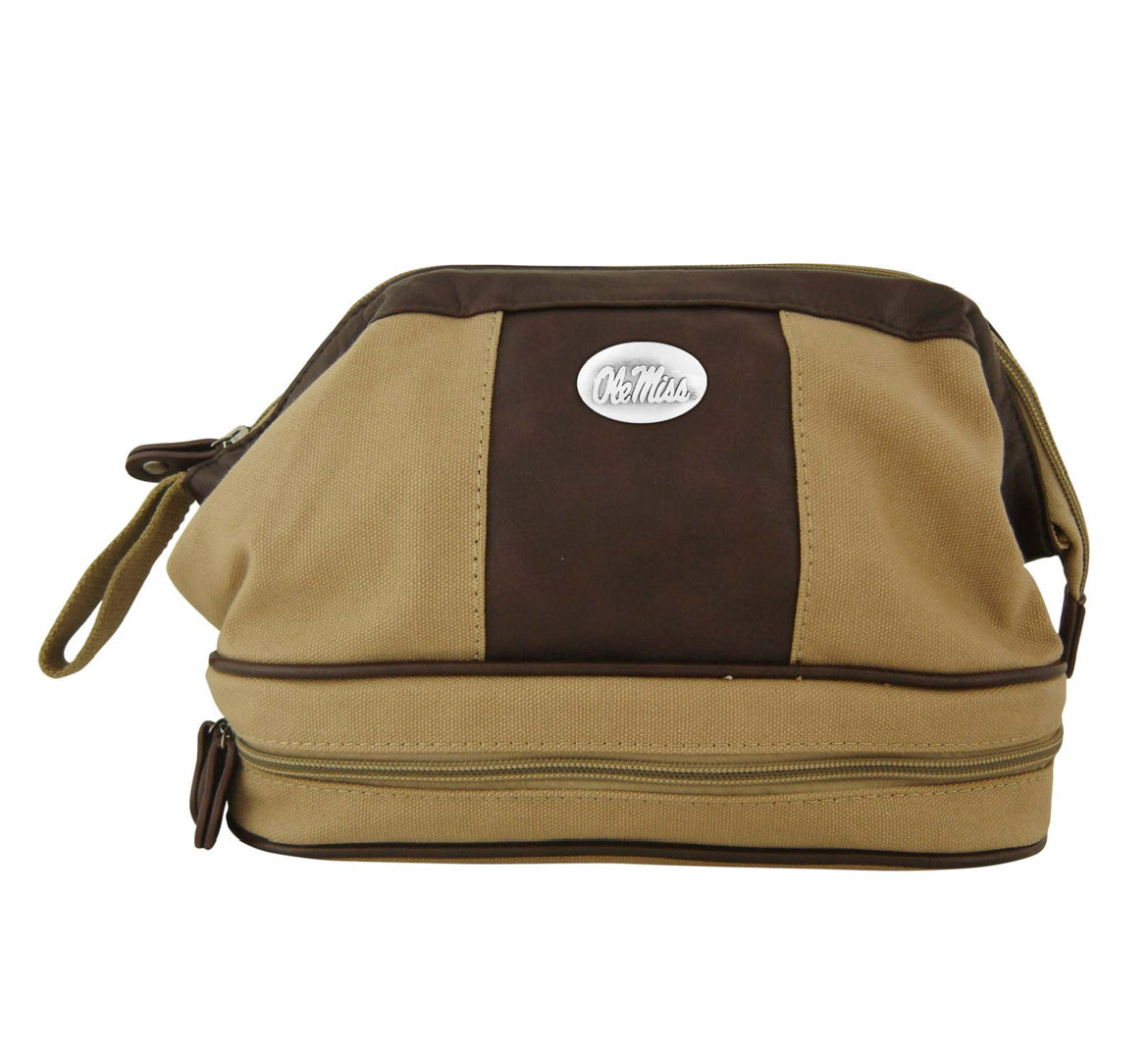 Zep Pro Khaki Canvas Shave Kit Ole Miss