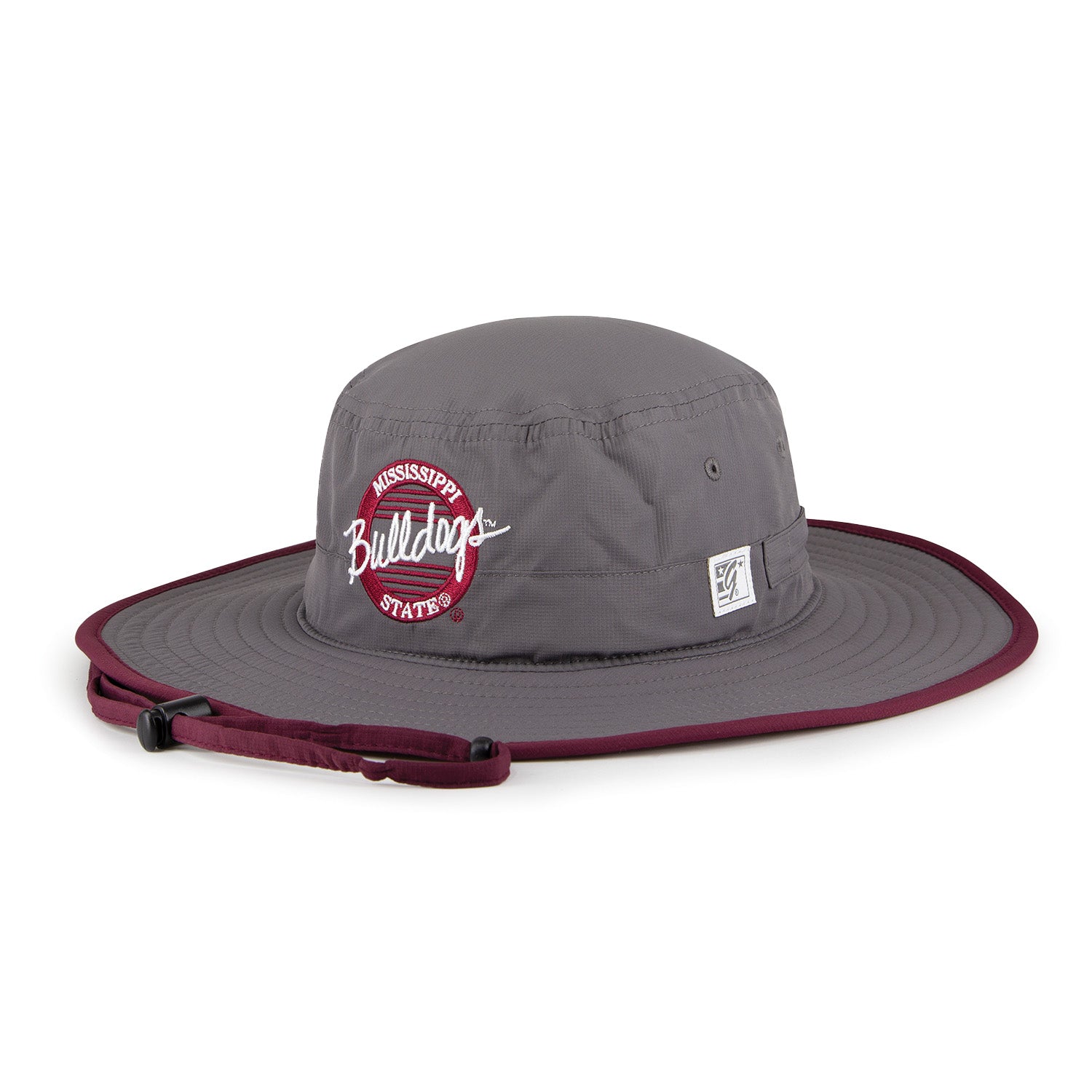 The Game Dark Grey/Maroon Bucket Hat