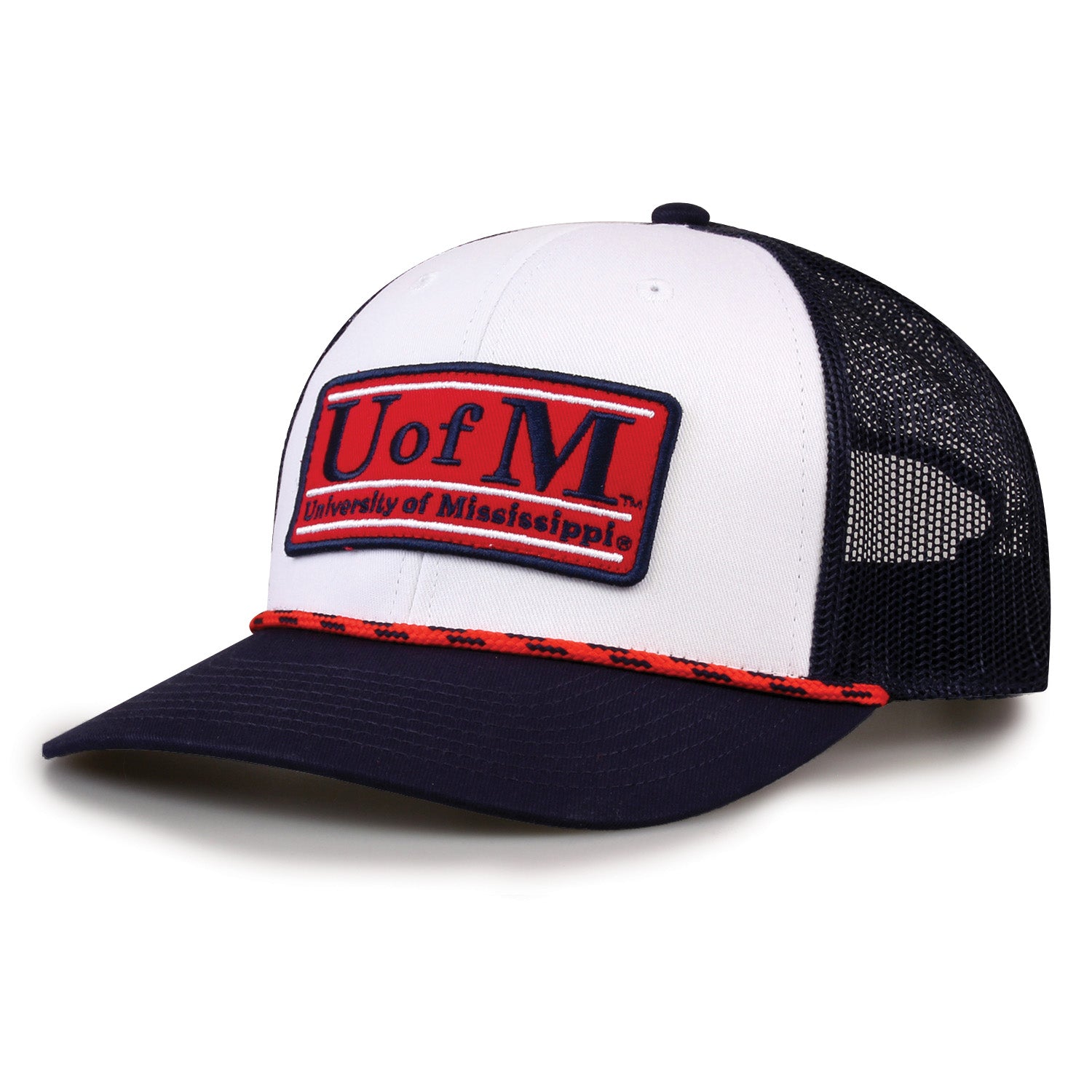 The Game Ole Miss Hat with Ole Miss Bar Design Patch