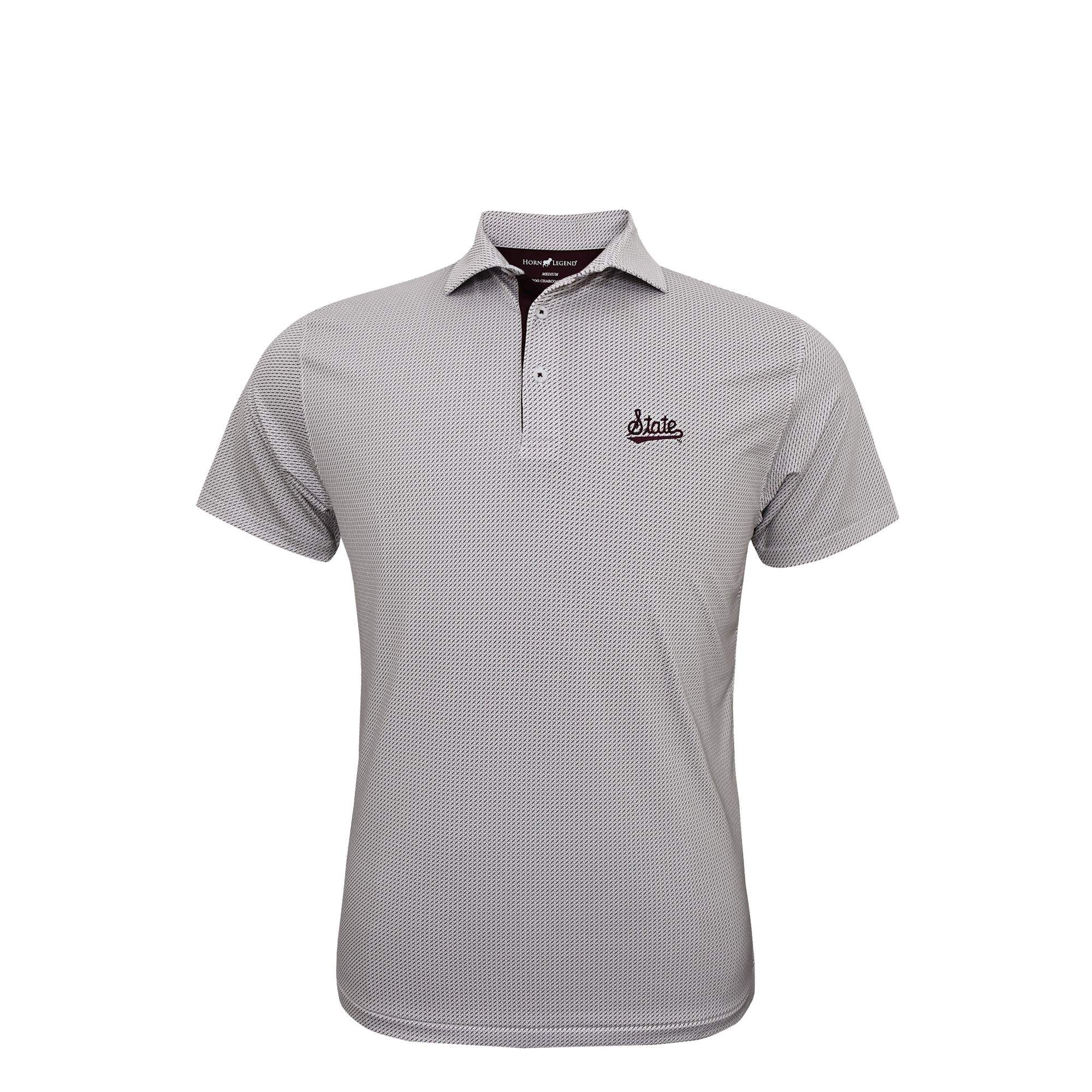 Horn Legend (1097) white/maroon/gray Polo