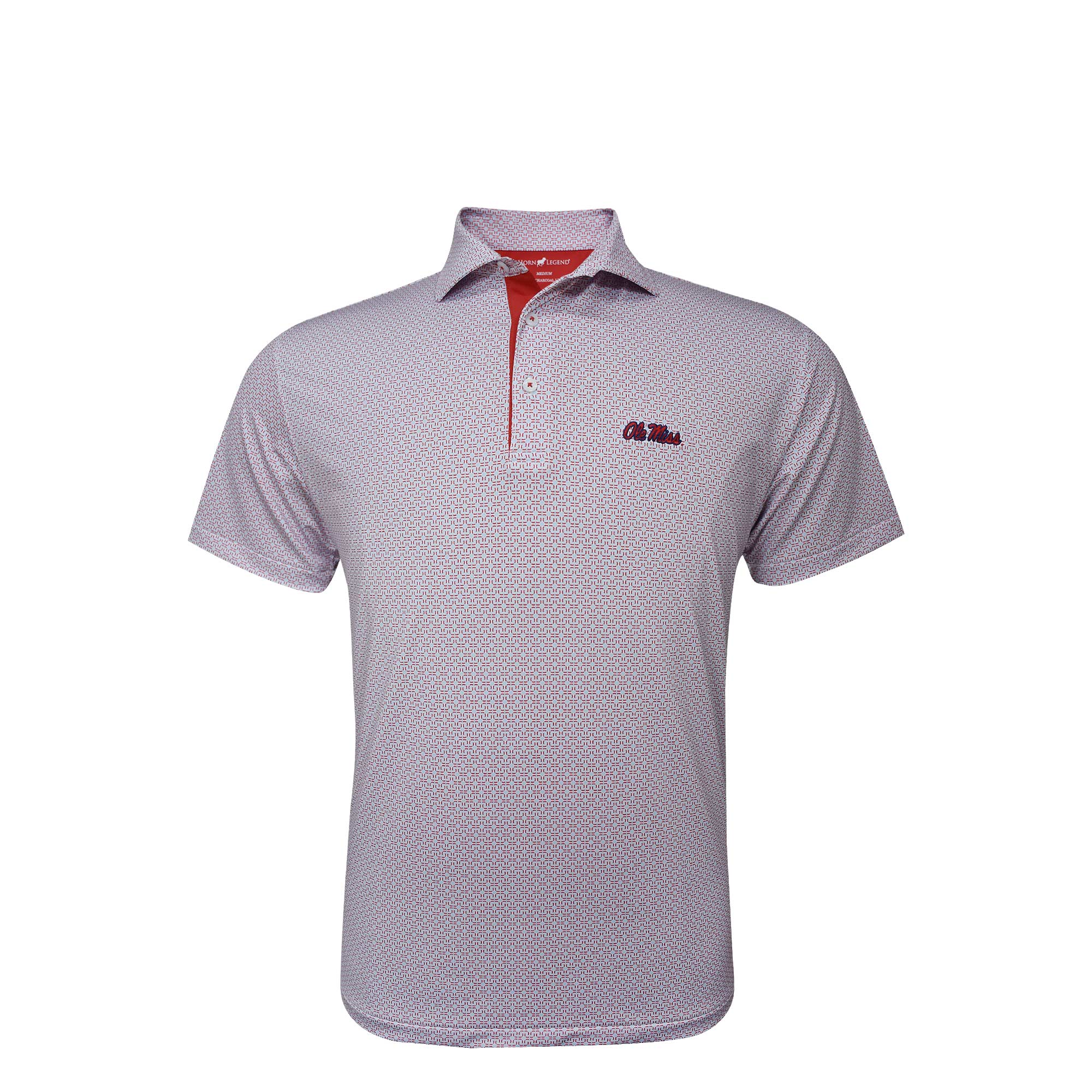 Horn Legend Ole Miss Aztec Polo