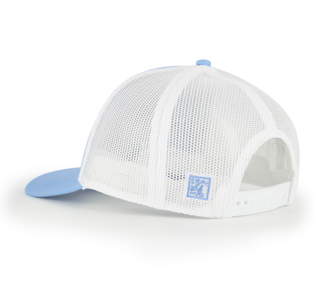 "The Game" Ole Miss Trucker Hat - Powder Blue with UM