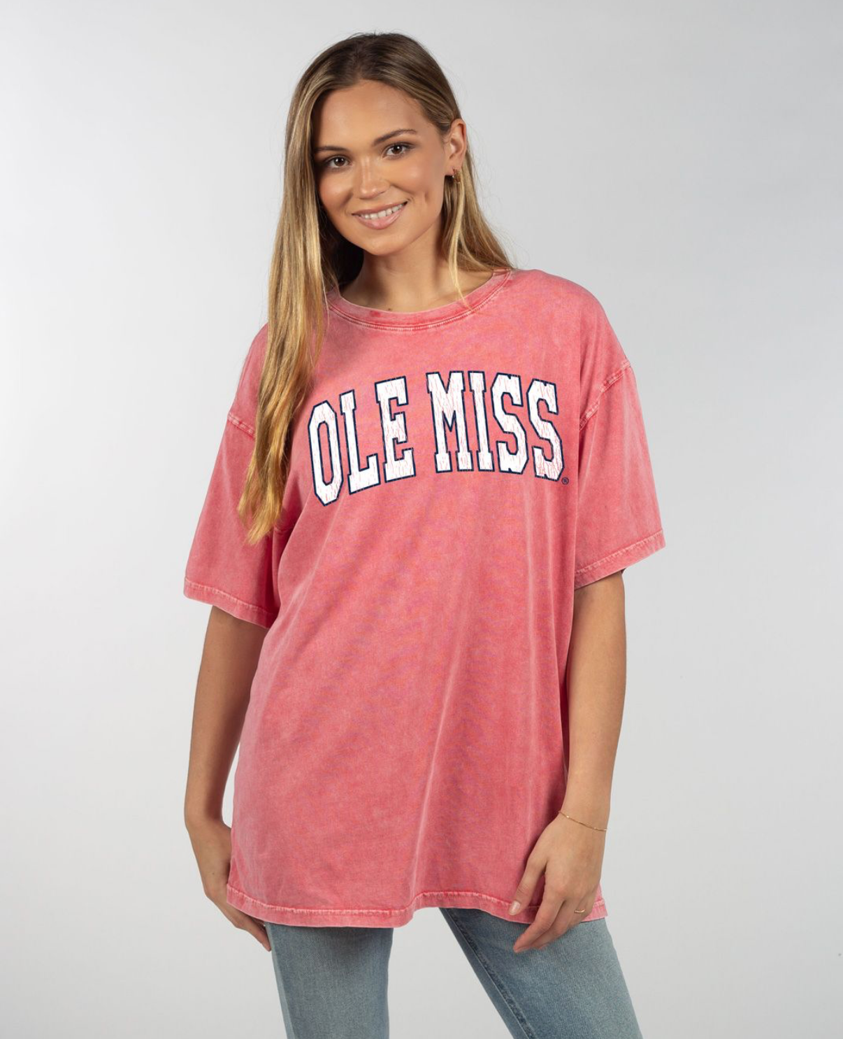 Ole Miss Band Tee - Cardinal