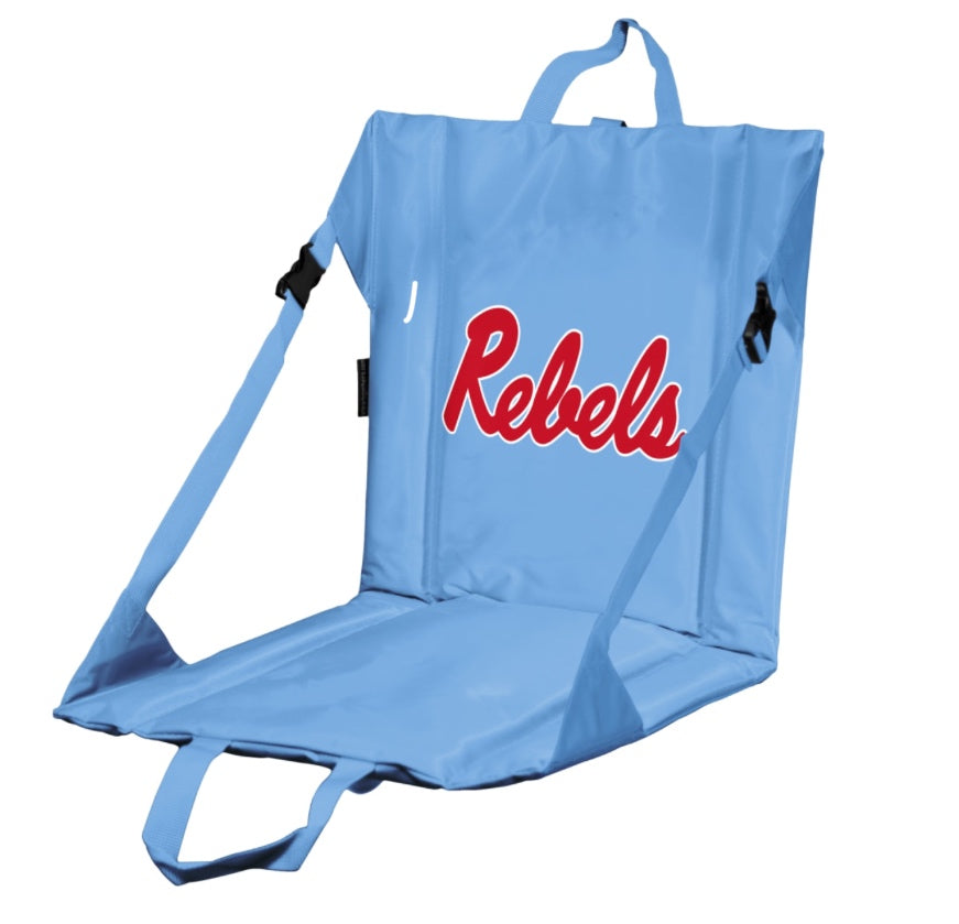 Ole Miss Rebels Stadium Seat- Powder Blue