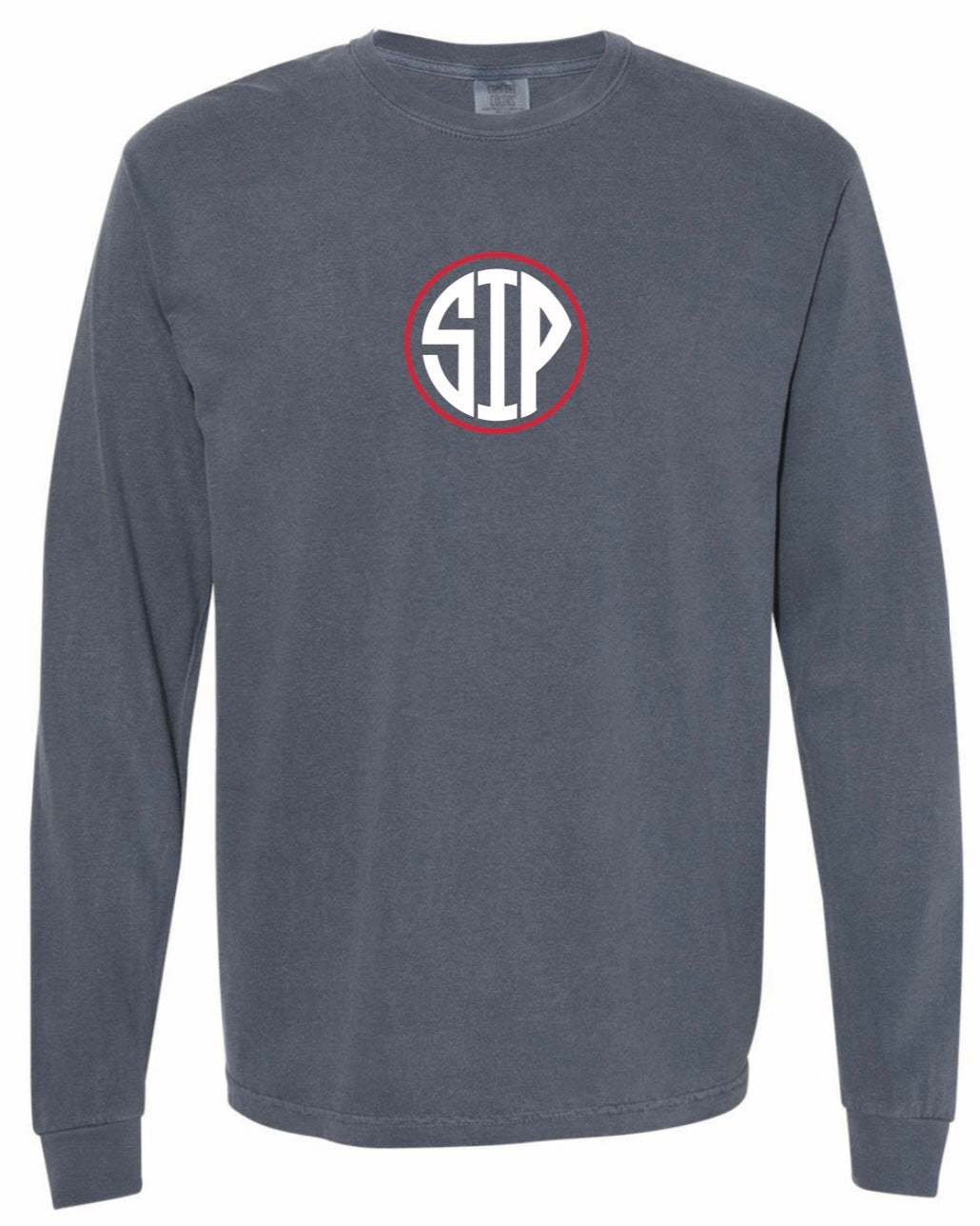 Comfort Color Navy Long sleeve SIP Tee