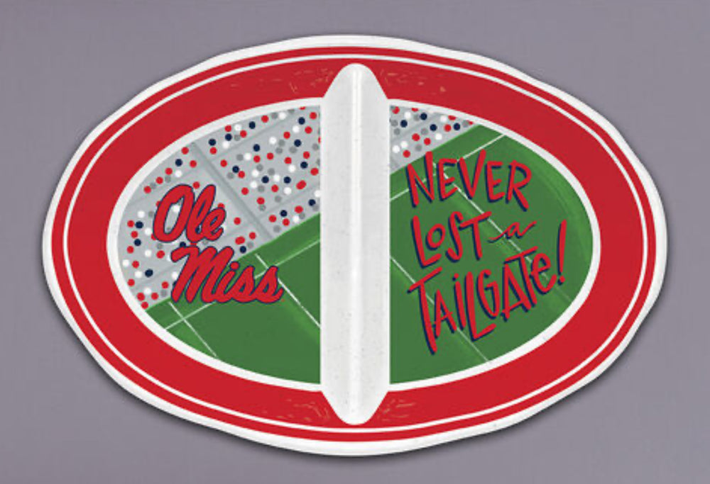 Ole Miss Tray- Never lost a tailgate