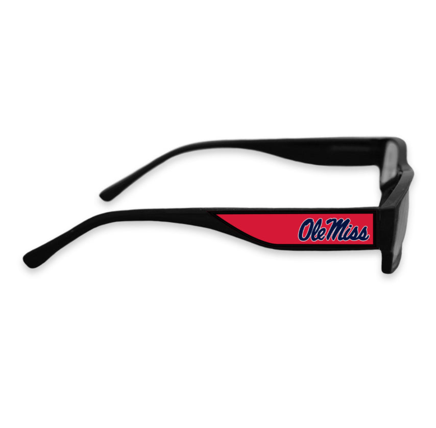 Ole Miss Reading Glasses with Case