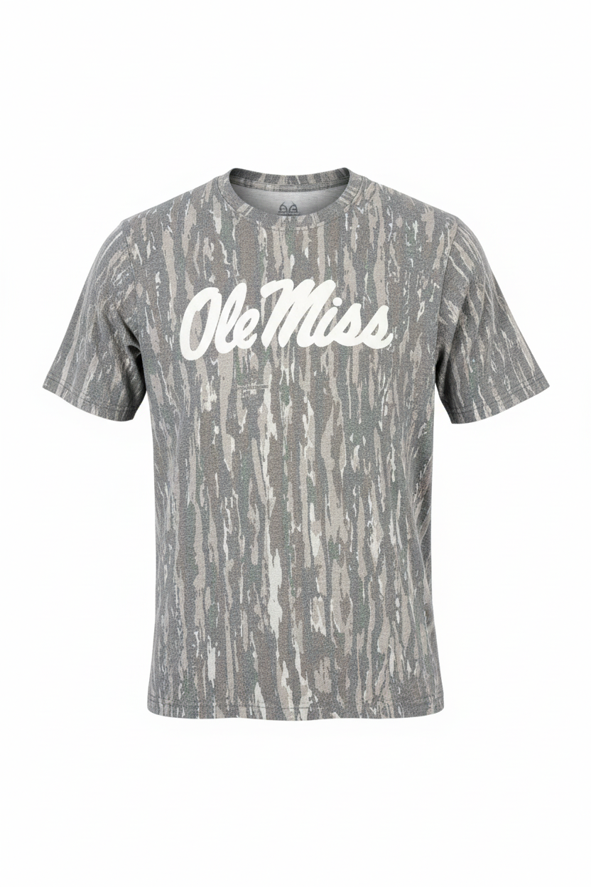 RealTree T-Shirt with Ole Miss Script
