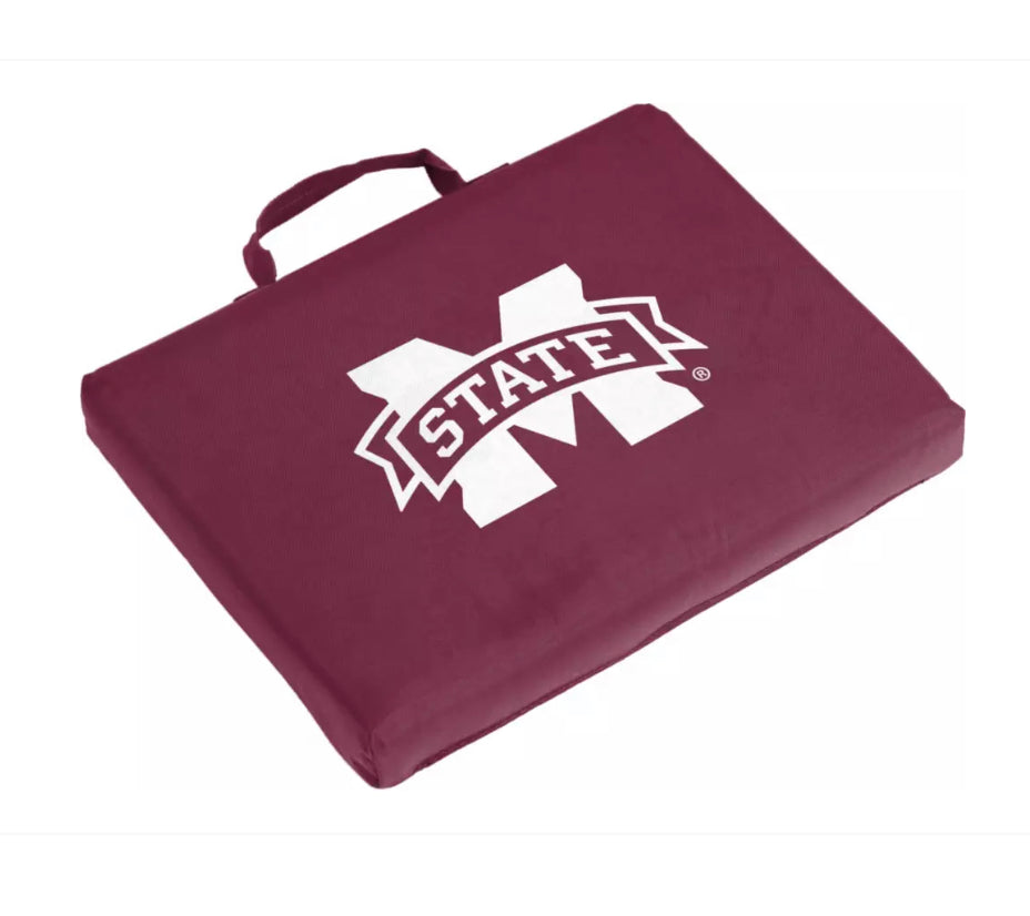 Mississippi State Maroon Bleacher Cushion
