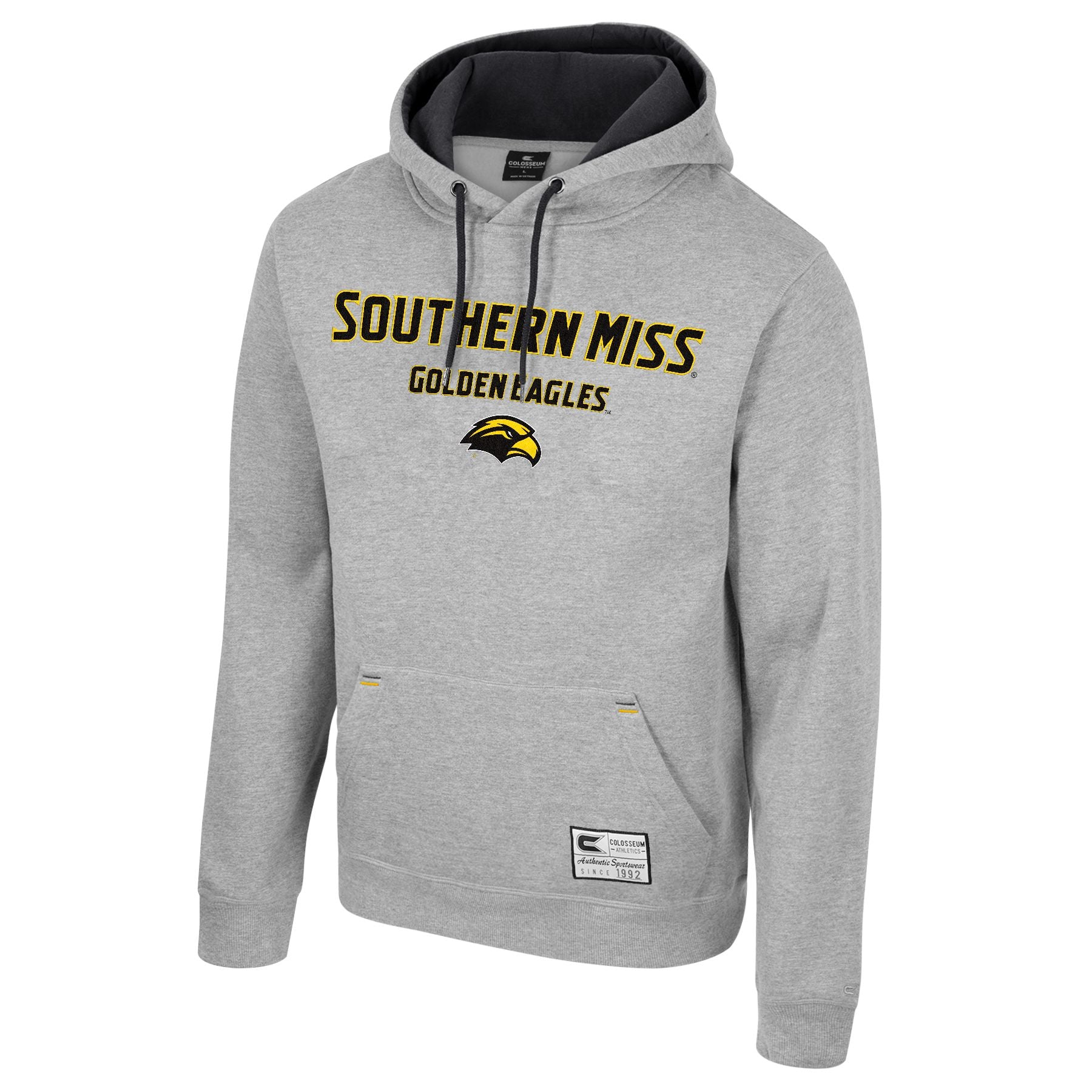 Southern Miss Men I'll Be Back Hoodie Heather Grey
