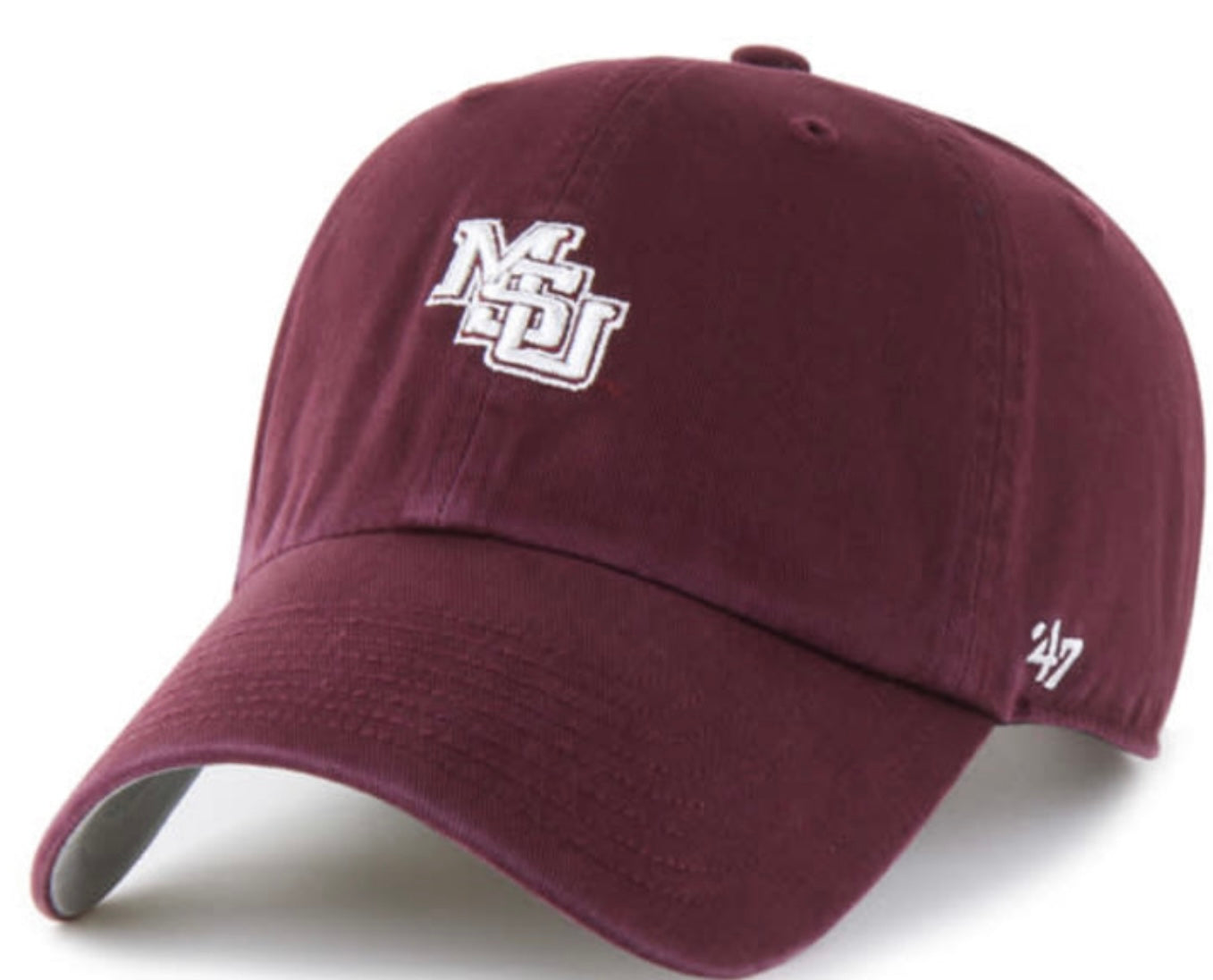 ‘47 Clean Up Maroon Interlocking