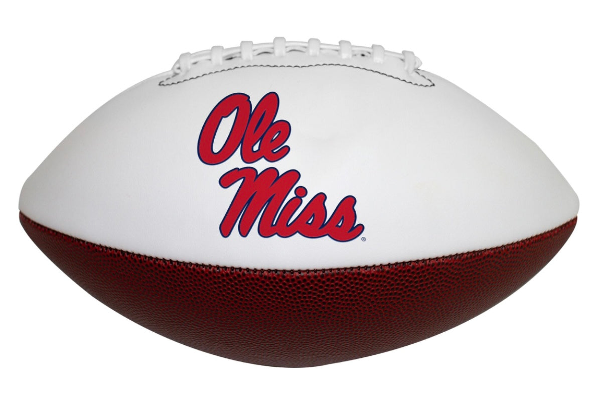 Ole Miss Official Size Autograph Football