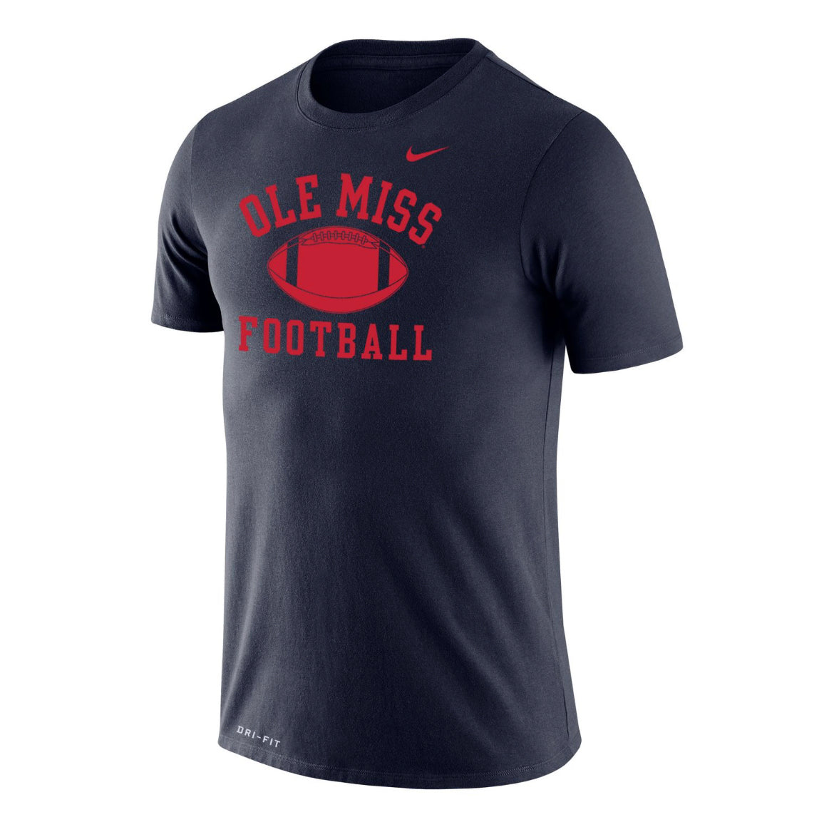 Legend Dri Fit Football Tee- Navy Blue