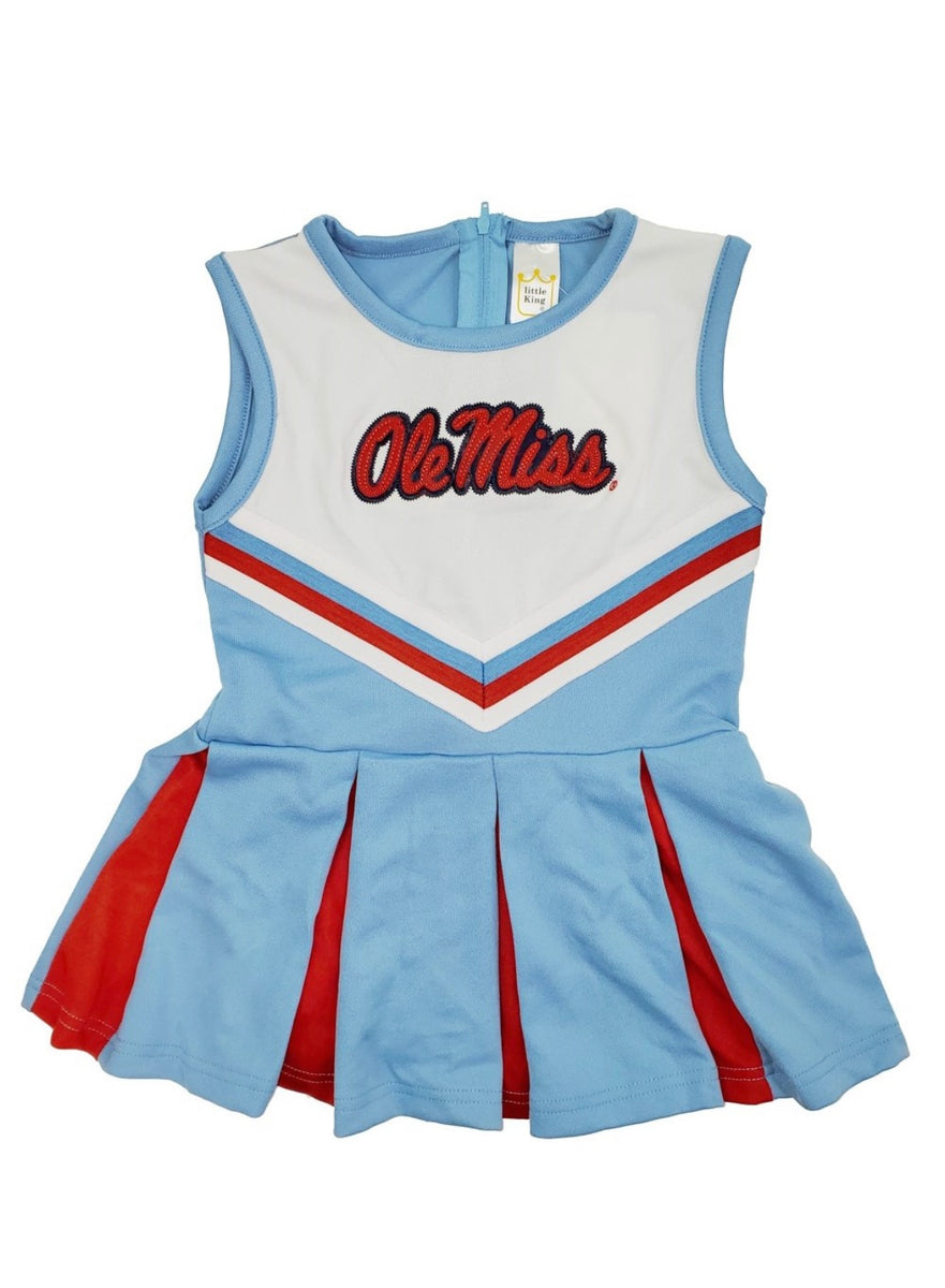 Third Street Ole Miss Powder Blue Cheer Outfit for Kids – The