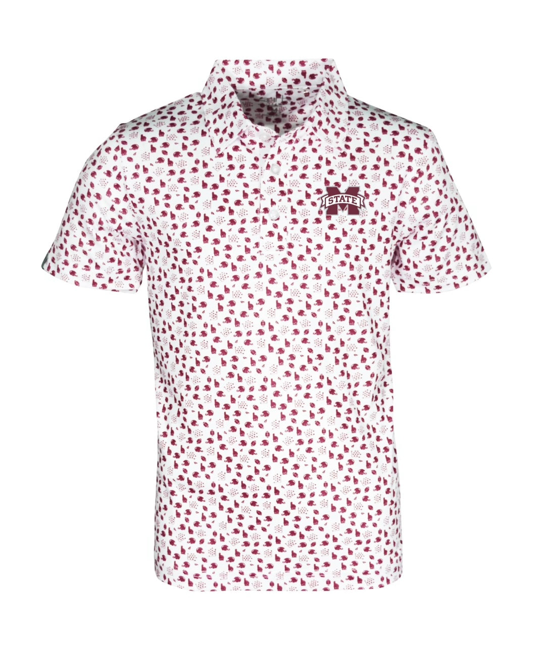 Garb Mississippi State Toddler and Youth Earnest Polo