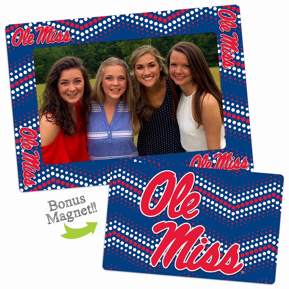 Ole Miss Magnetic Photo Frame
