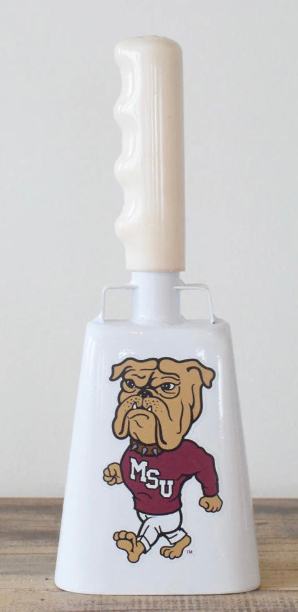 BullyBell - Medium White Bell with Walking Bully