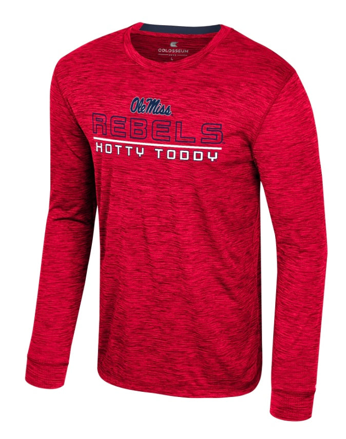 Colosseum Mens Ole Miss Long Sleeve Tee