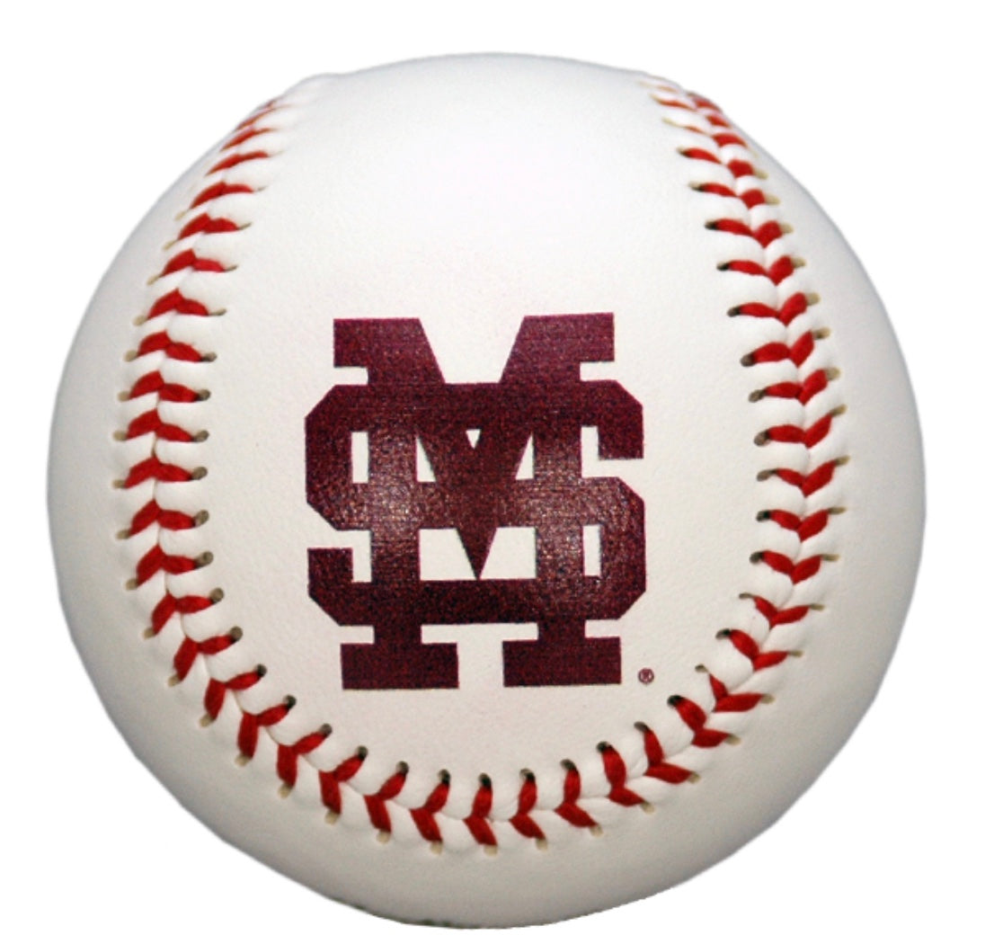 Mississippi State Baseball with M Over S