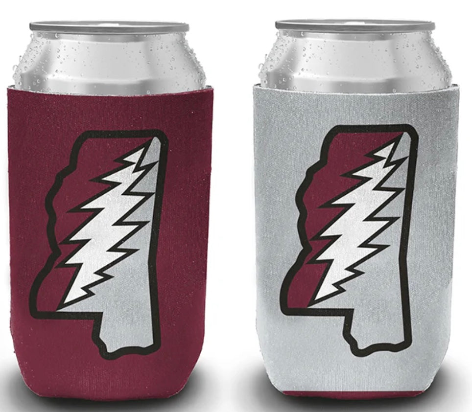 Mississippi State Bolt Standard Koozie