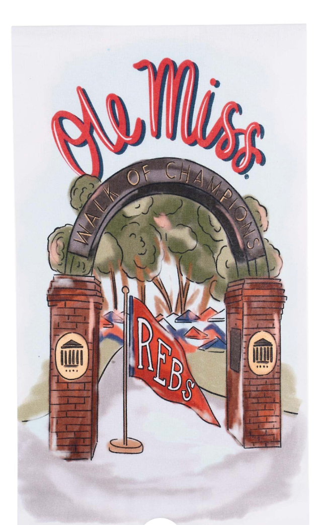 Ole Miss Tea Towel