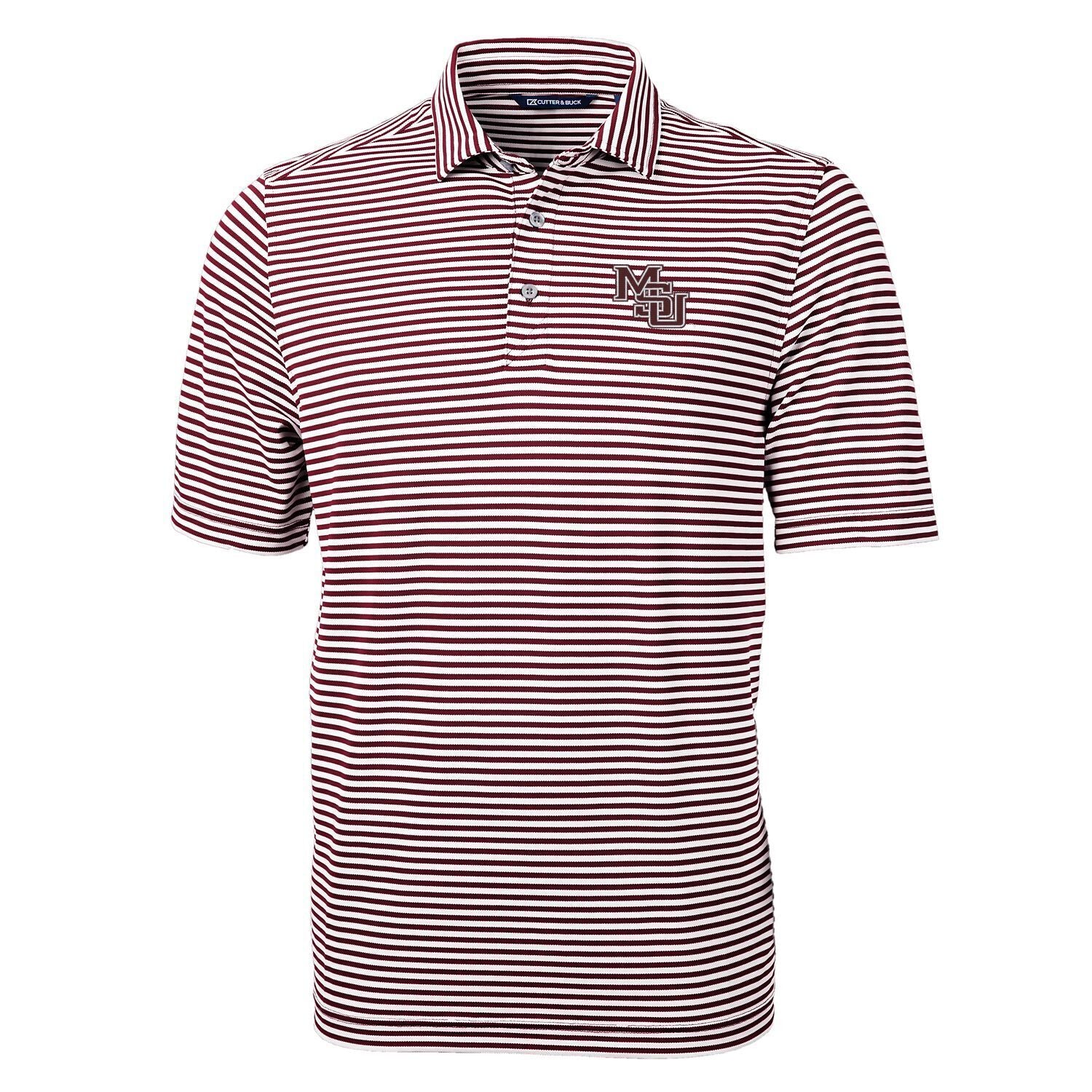 Cutter & Buck Virtue Eco Pique Stripe Recycled Polo