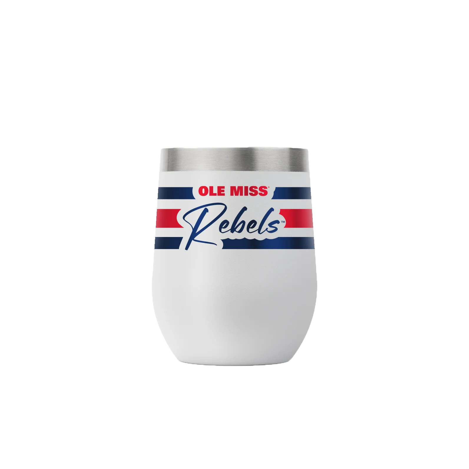 Gametime Script Rebels 12oz Stemless Tumbler