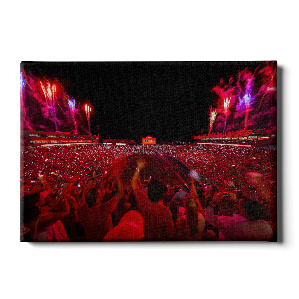 Rebel Red Light Up Vaught Hemingway Canvas- 24x16