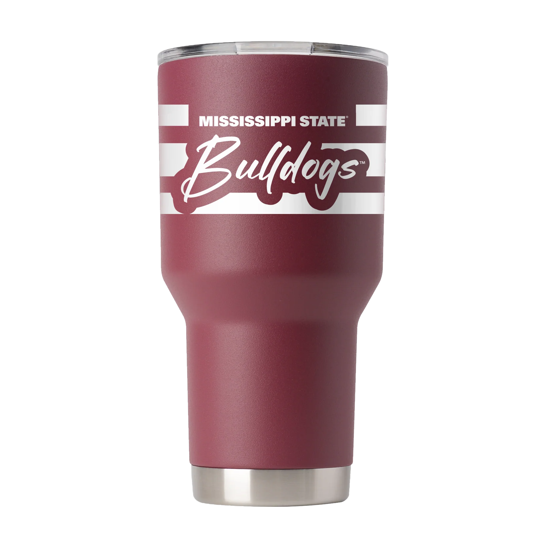 Mississippi State 30oz. Bulldogs Script Tumbler