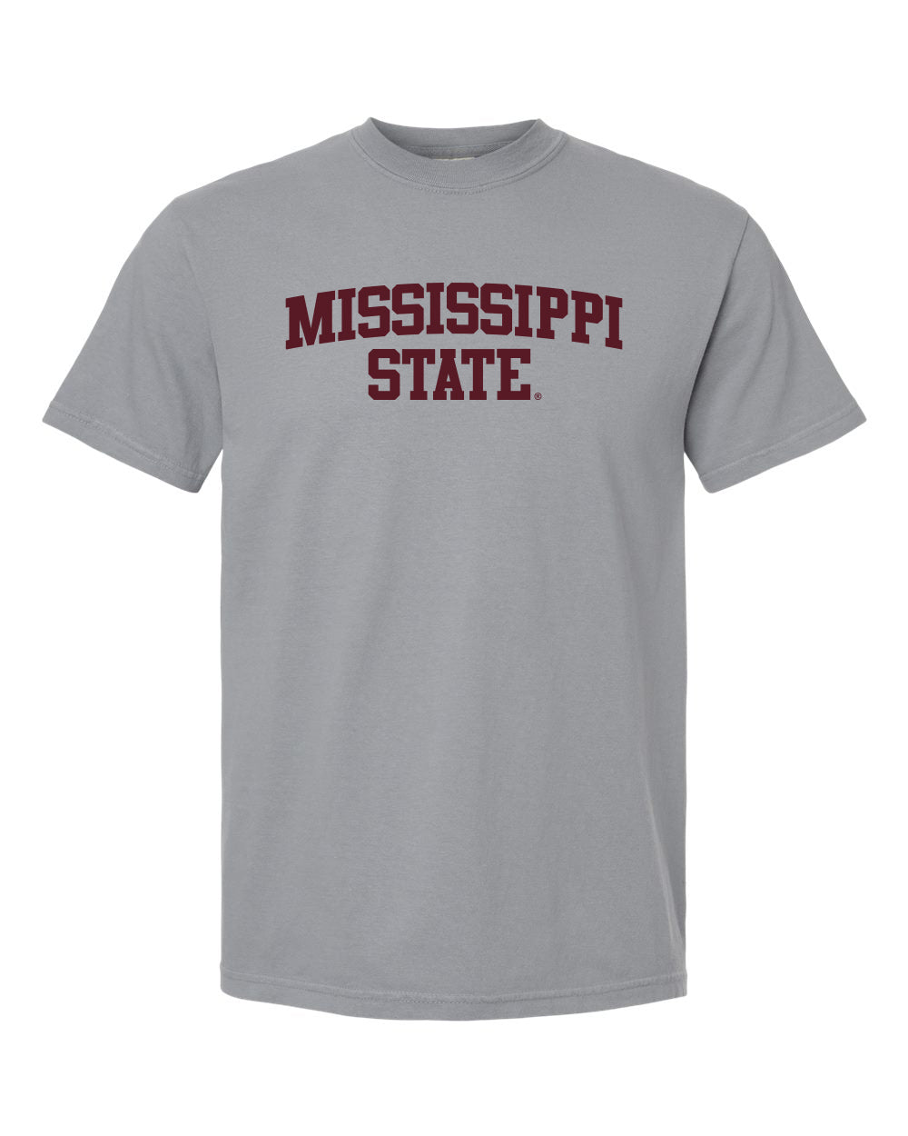 Comfort Color Arch Mississippi State Grey Tee
