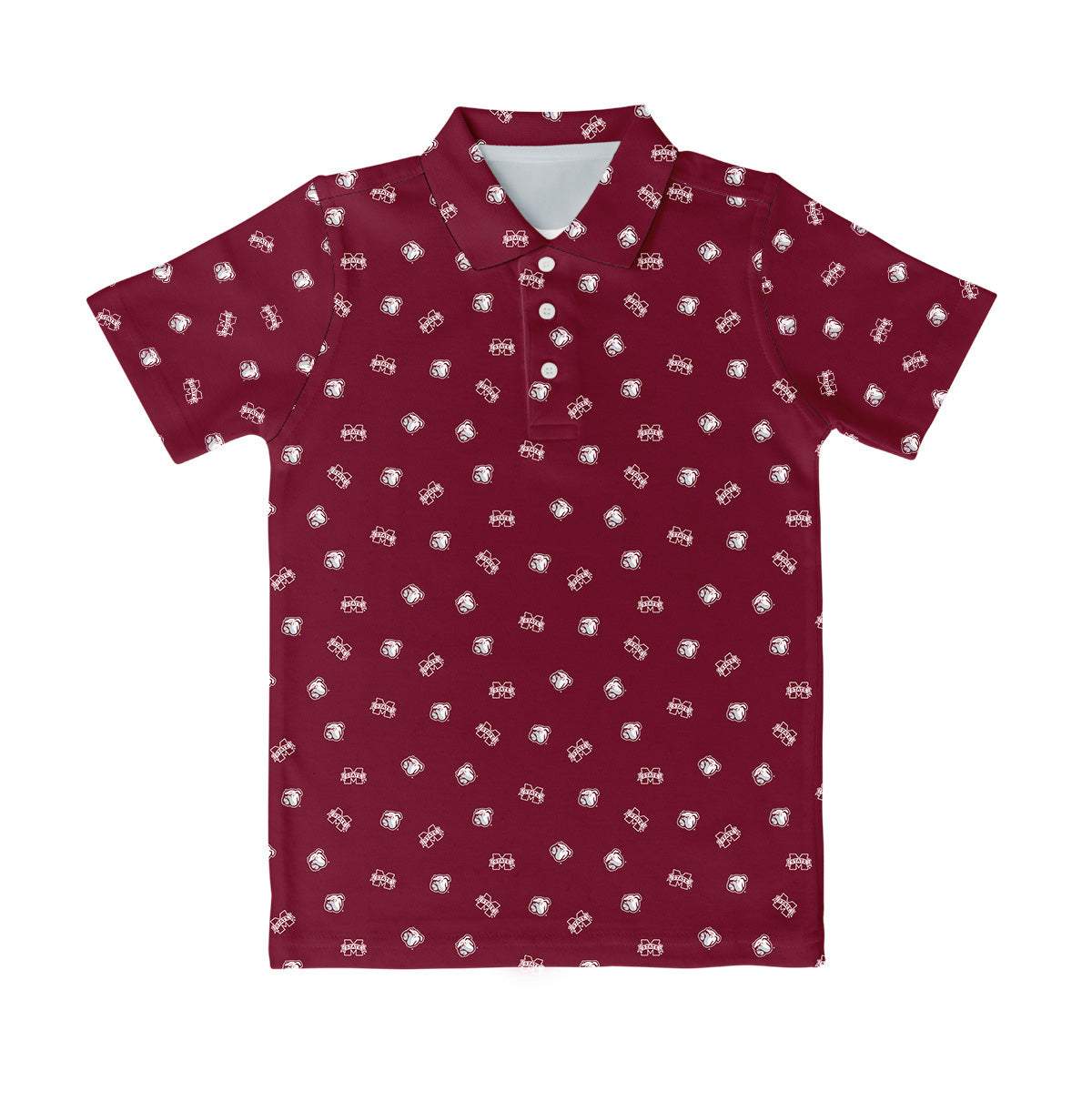 MSU Vive La Fête Repeat Kids Polo