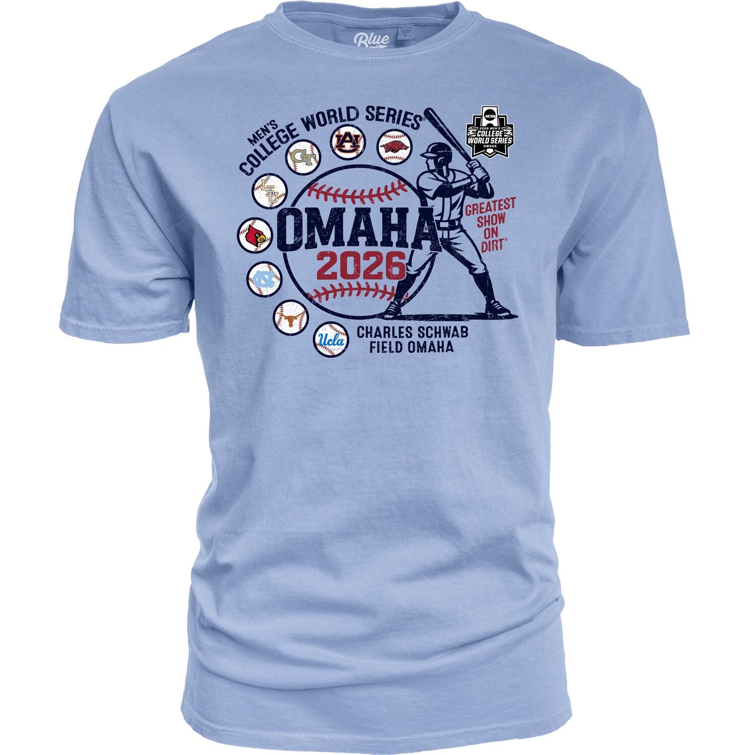 CWS Ole Miss T-Shirt- Omaha Heat