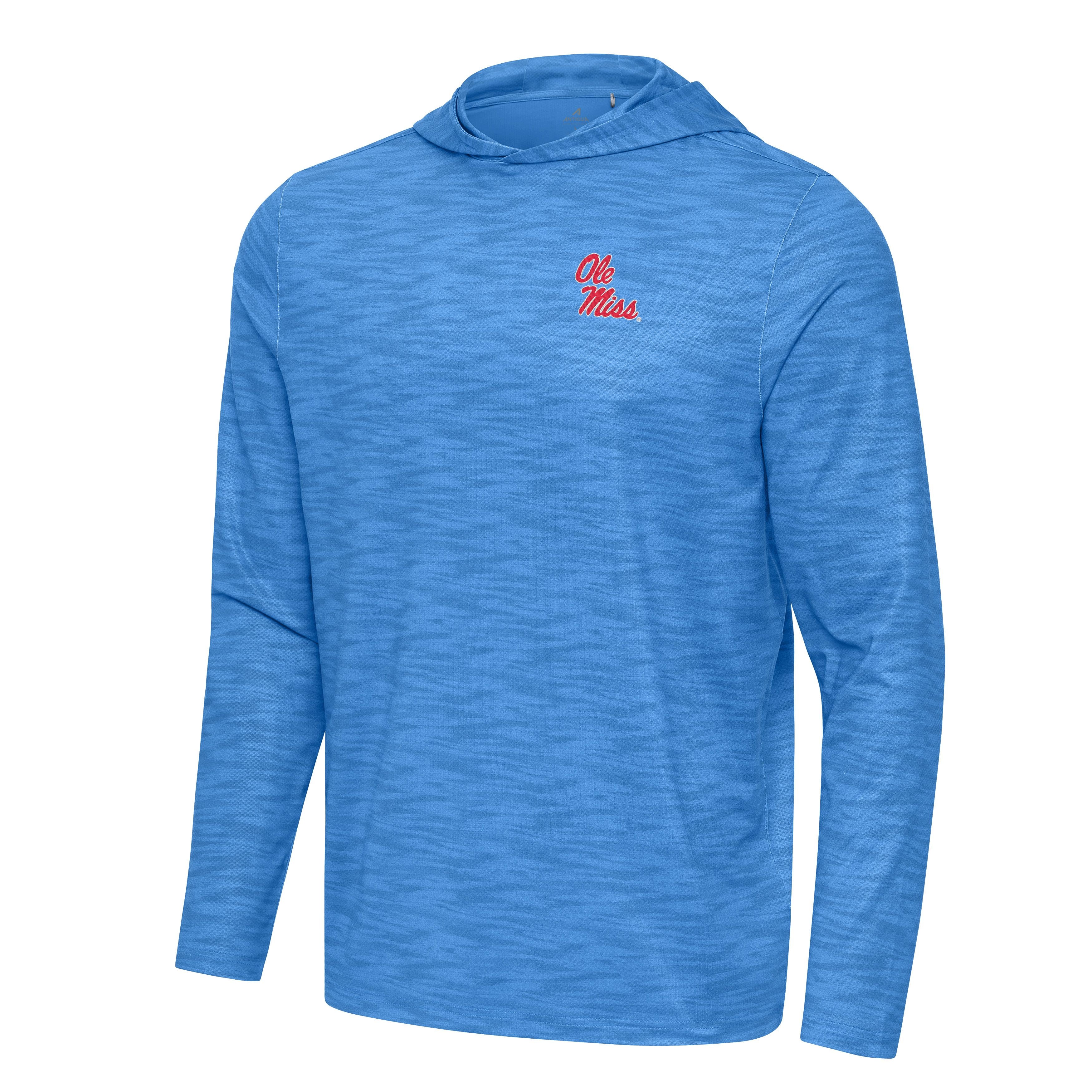 Antigua Ole Miss Swell Hoodie with Ole Miss Stack Script