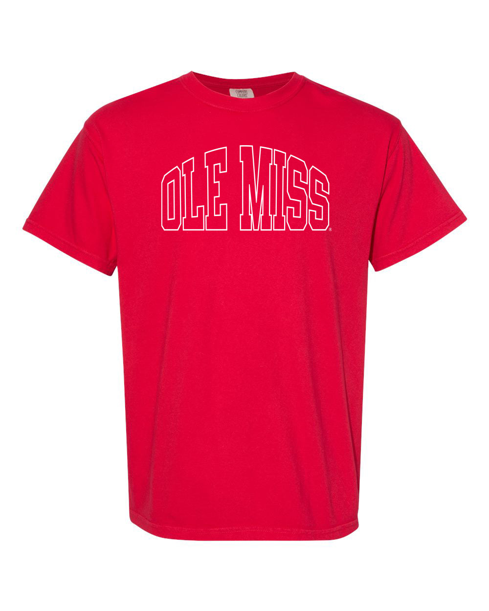 Comfort Color Red Ole Miss T-Shirt