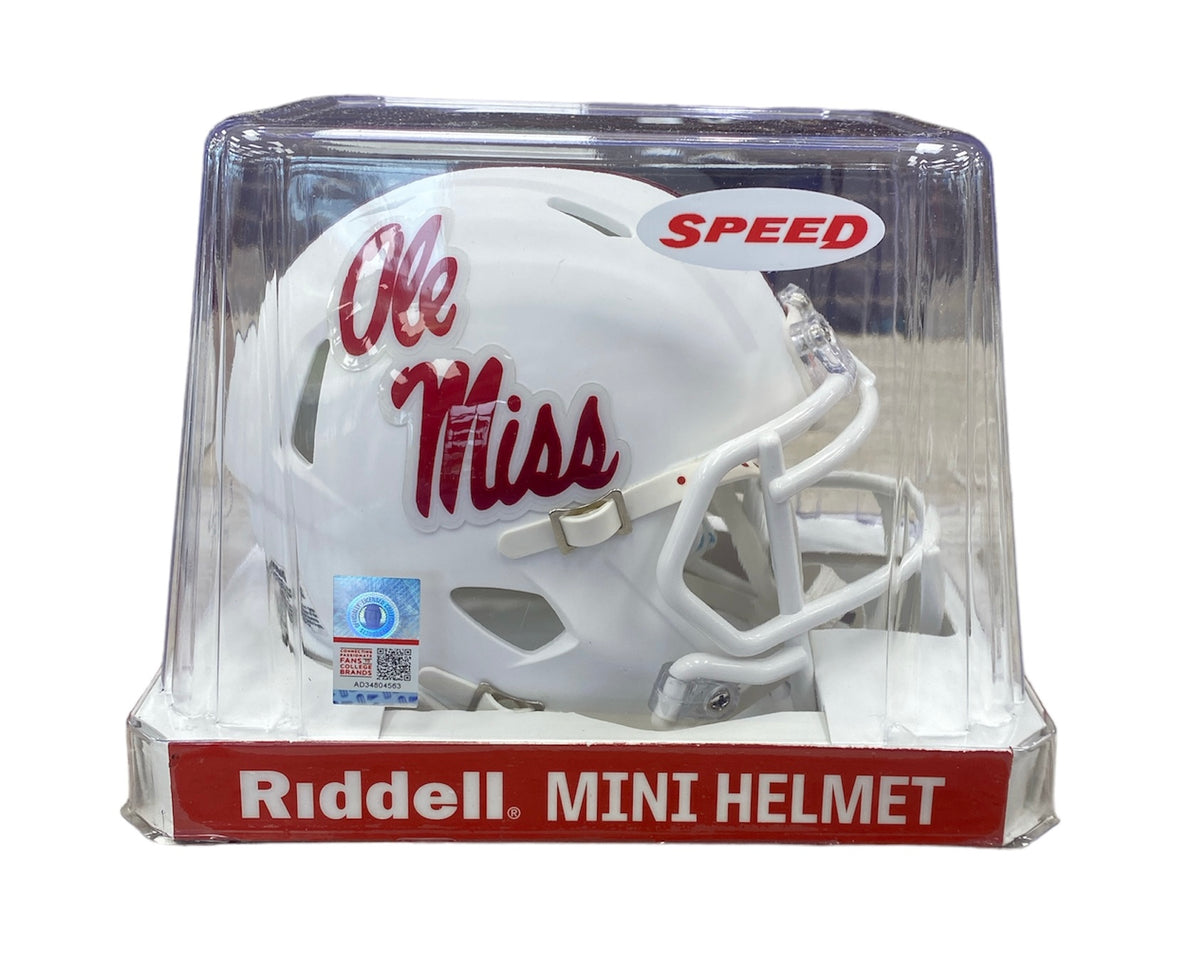 Ole Miss Riddell Mini Helmet – The College Corner